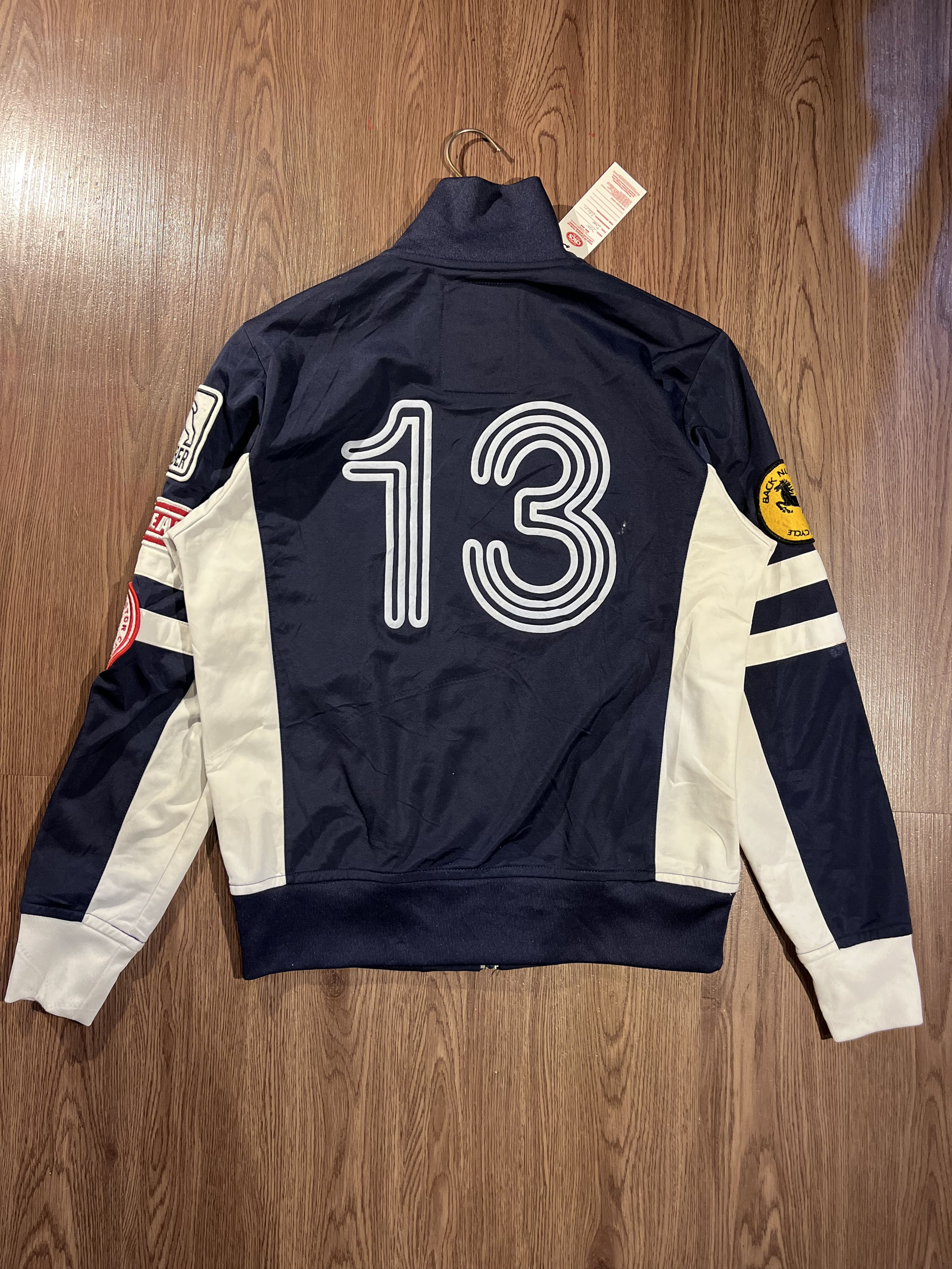 Japanese Brand Backnumber Number 13 Track Jacket Size US S / EU 44-46 / 1 - 1 Thumbnail