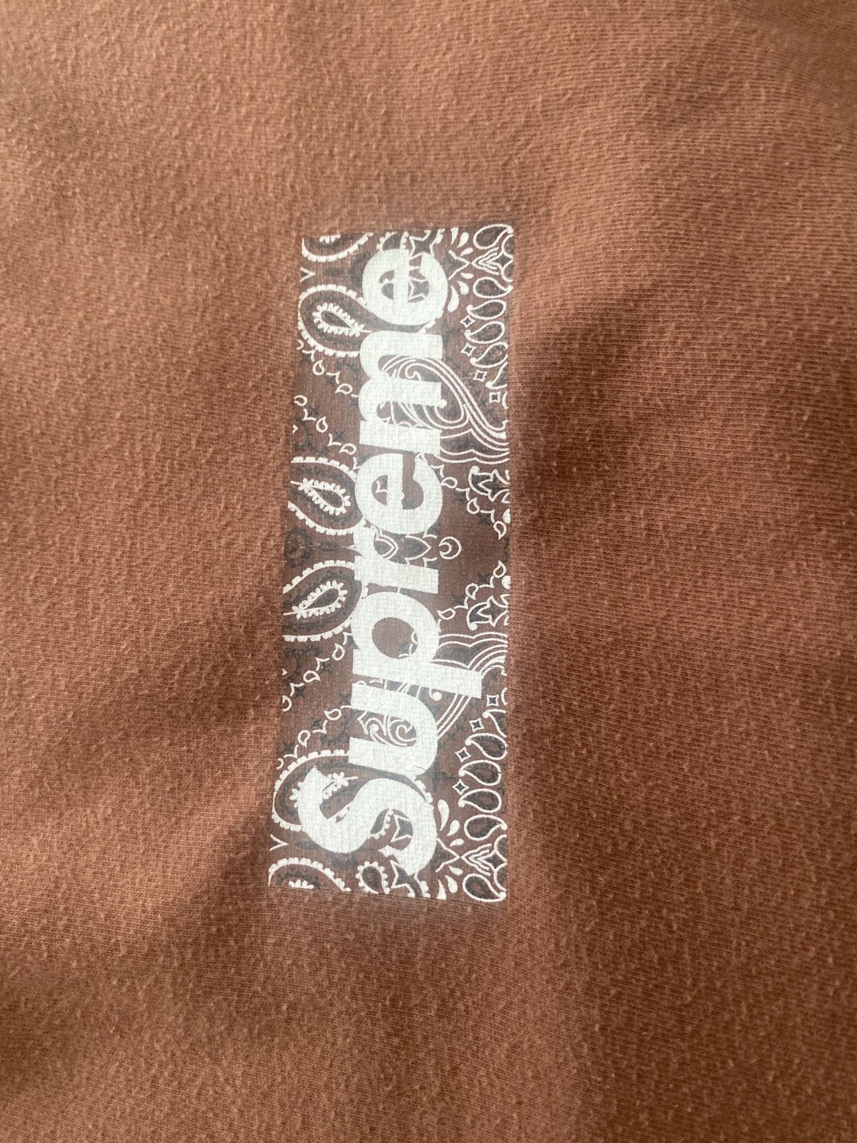 Supreme Supreme Brown Bandana Box Logo Size US M / EU 48-50 / 2 - 3 Thumbnail