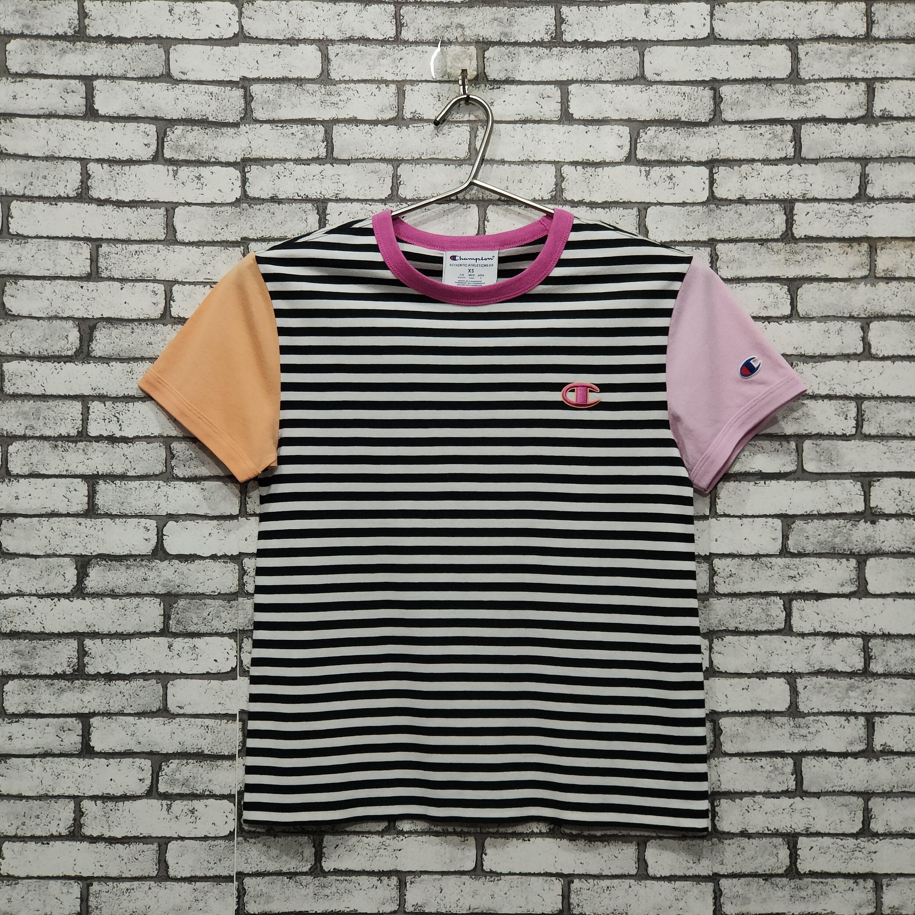 Champion 🔥Champion stripes t-shirt Size XS / US 0-2 / IT 36-38 - 1 Thumbnail