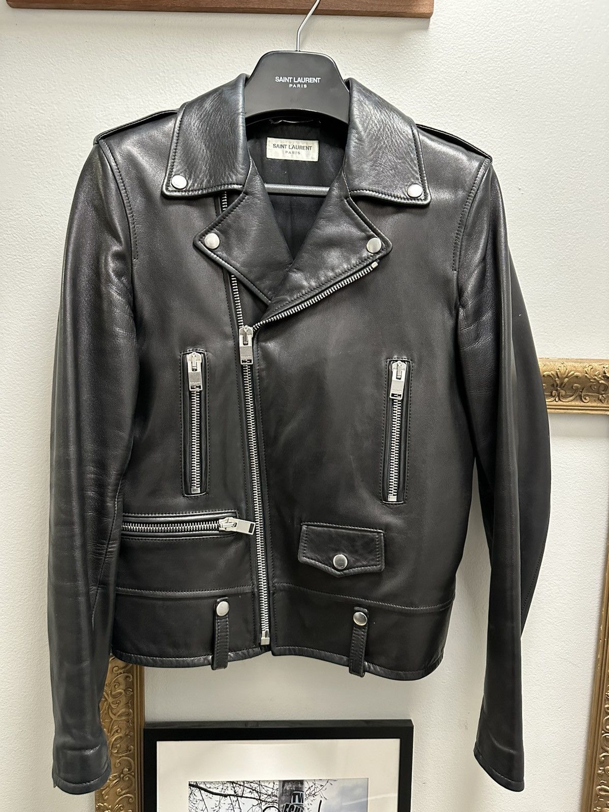 Saint Laurent Paris Saint Laurent L01 (Hedi version) Size US S / EU 44-46 / 1 - 1 Thumbnail