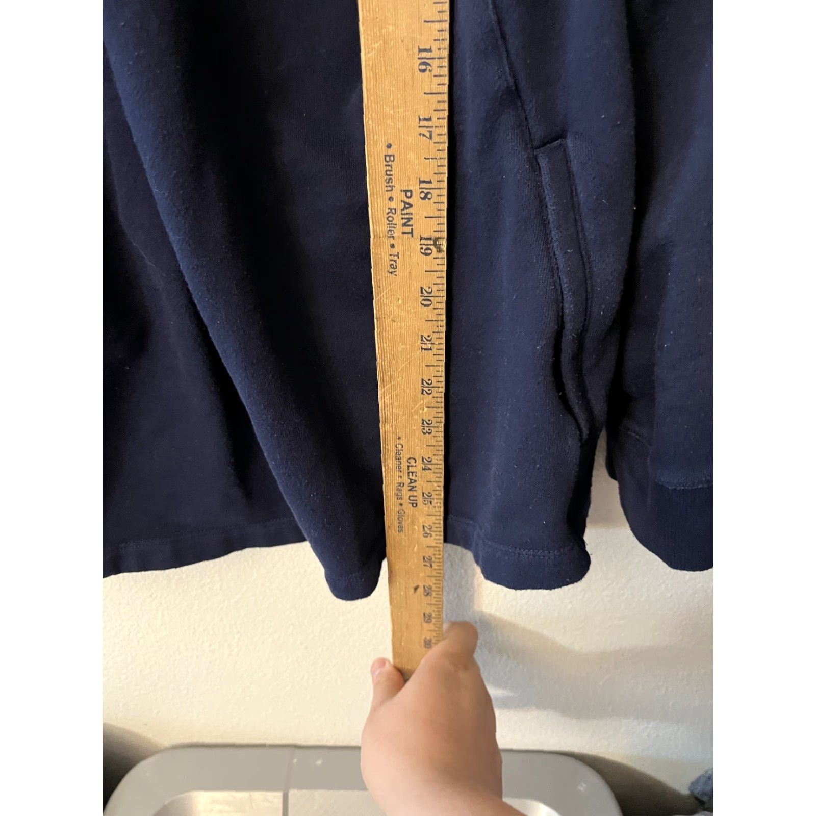 New Balance NEW BALANCE BLUE Full Zip Hoodie Womens Size L Navy Blue Size L / US 10 / IT 46 - 4 Thumbnail