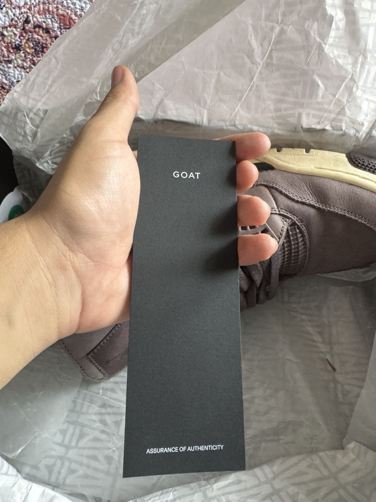 Jordan Brand A Ma Maniere Violet Ore Jordan 4 Size US 11.5 / EU 44-45 - 5 Thumbnail