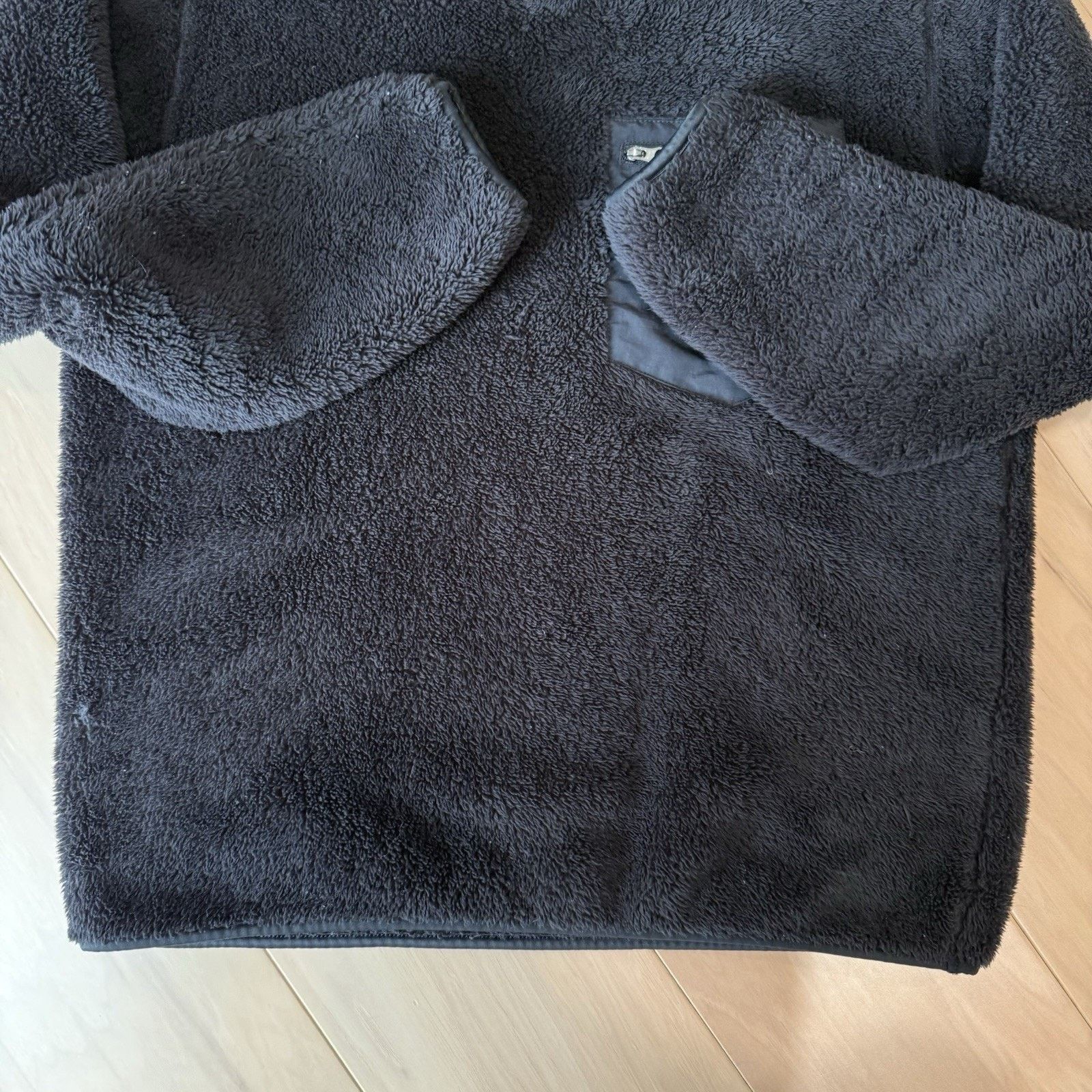Engineered Garments × Uniqlo Uniqlo Engineered Garments Pullover SBlack Fleece Sweatshirt Size US S / EU 44-46 / 1 - 5 Thumbnail