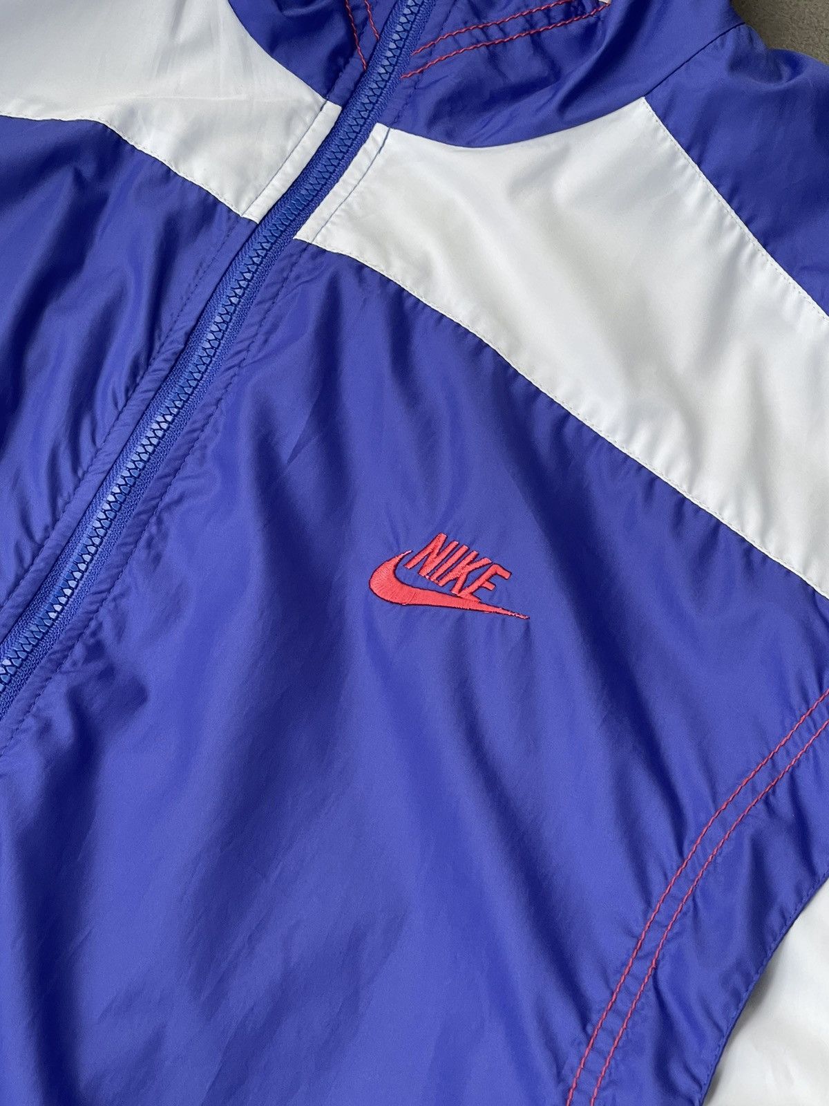 Nike 90S Nike International 3 Tone Technical Track Light Jacket Size US L / EU 52-54 / 3 - 11 Thumbnail