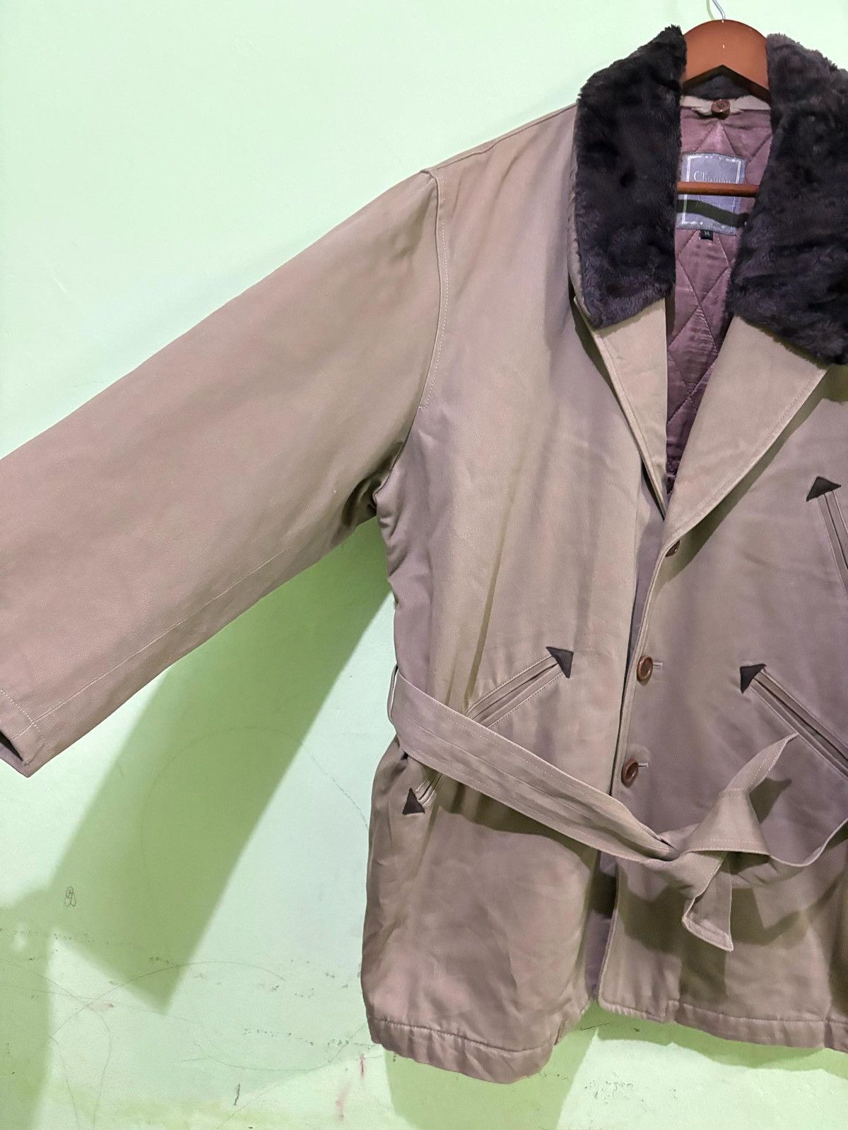 Christian Dior Monsieur Christian Dior Monsieur Jacket 3 Pocket Design Fur Collar Size US M / EU 48-50 / 2 - 2 Thumbnail