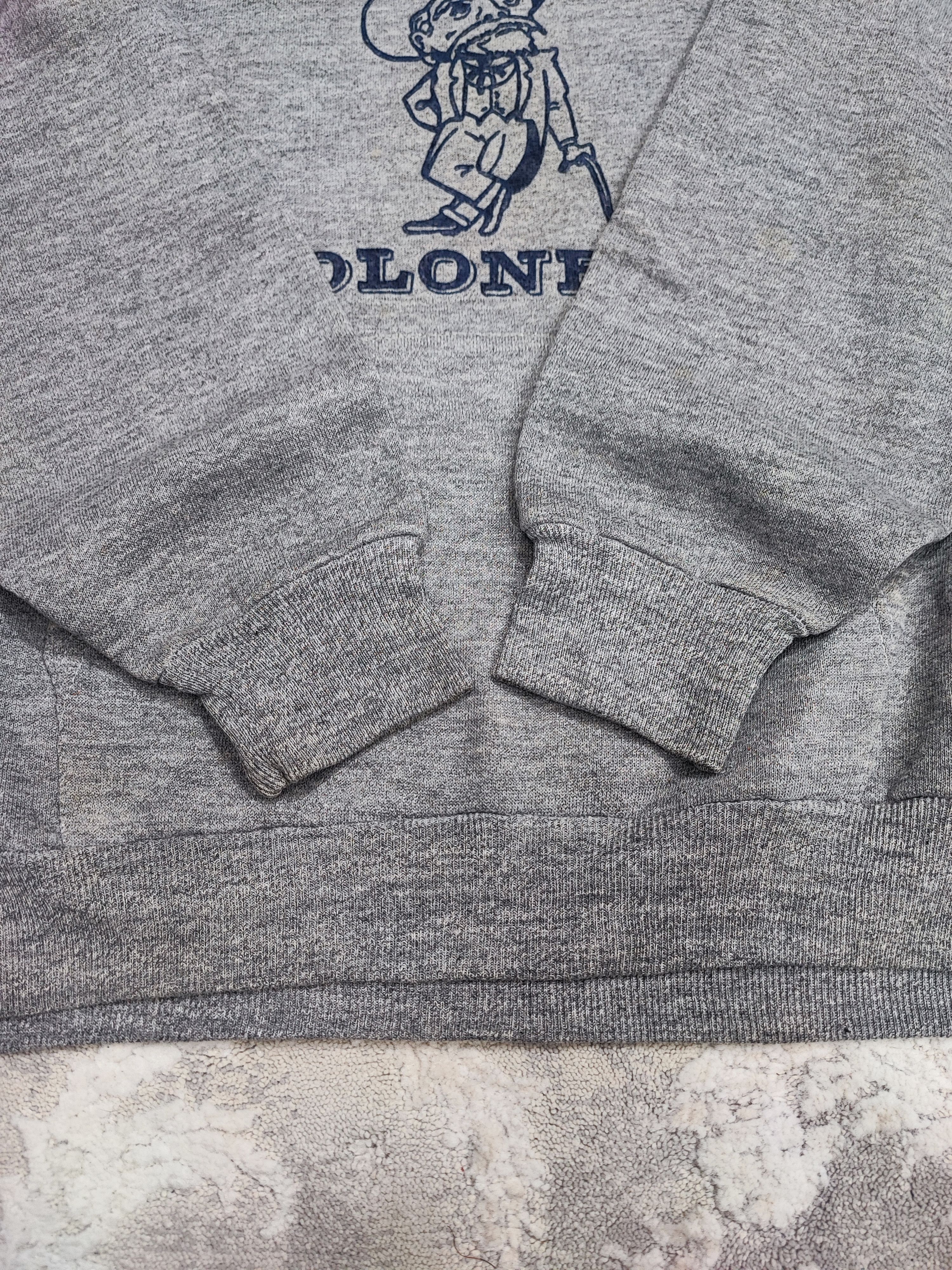Vintage Vintage 80's James Wood Colonels 3 tone colour Hoodie Size US M / EU 48-50 / 2 - 9 Thumbnail