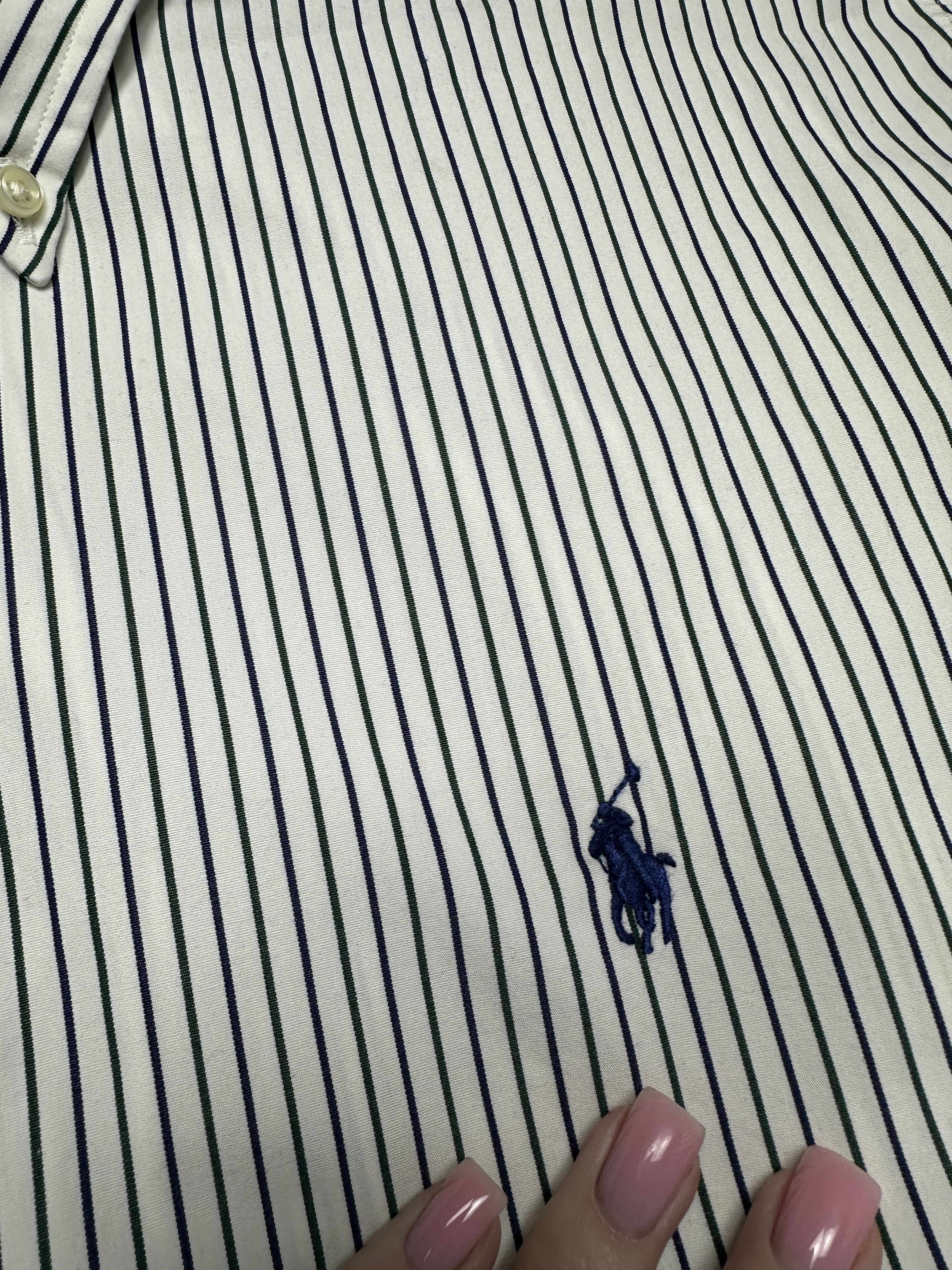 Polo Ralph Lauren Polo Ralph Lauren Vintage Mens Long Sleeve Striped Shirt Size US XXL / EU 58 / 5 - 3 Thumbnail
