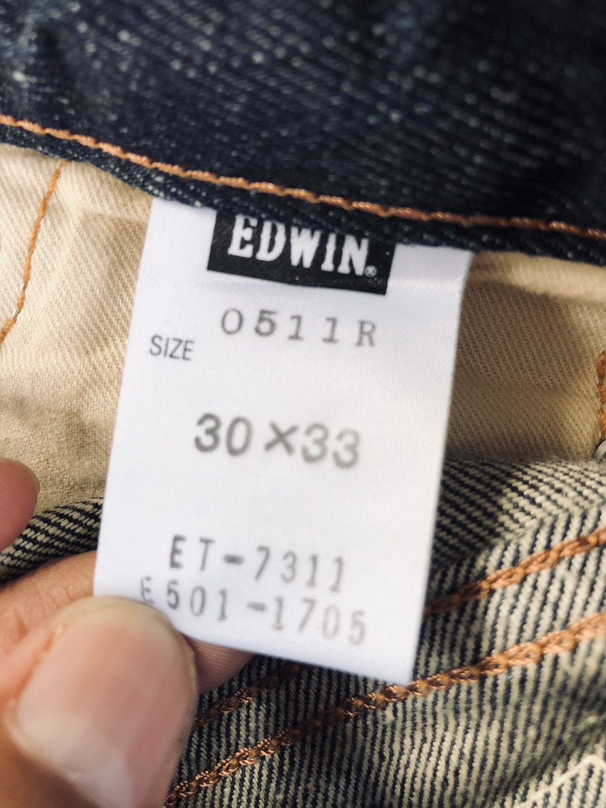 If Six Was Nine Japanese Edwin 511 R Flared Jeans Distressed Jeans Size US 31 - 17 Thumbnail