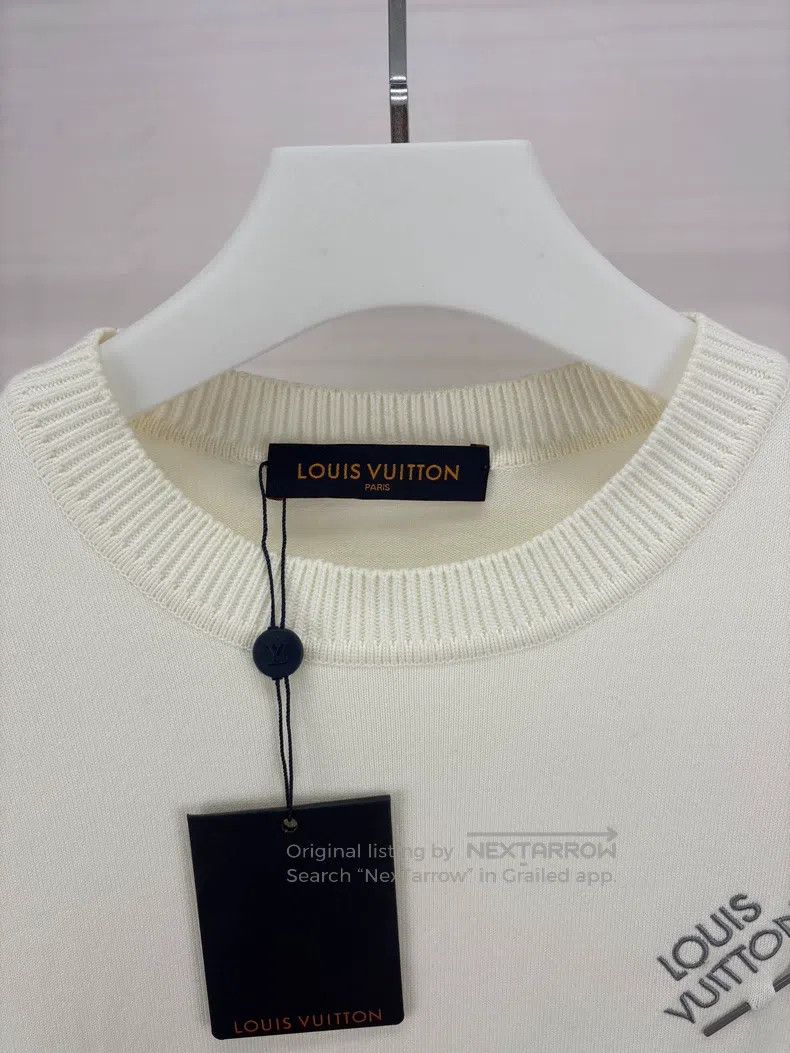 Louis Vuitton White pin short sleeve