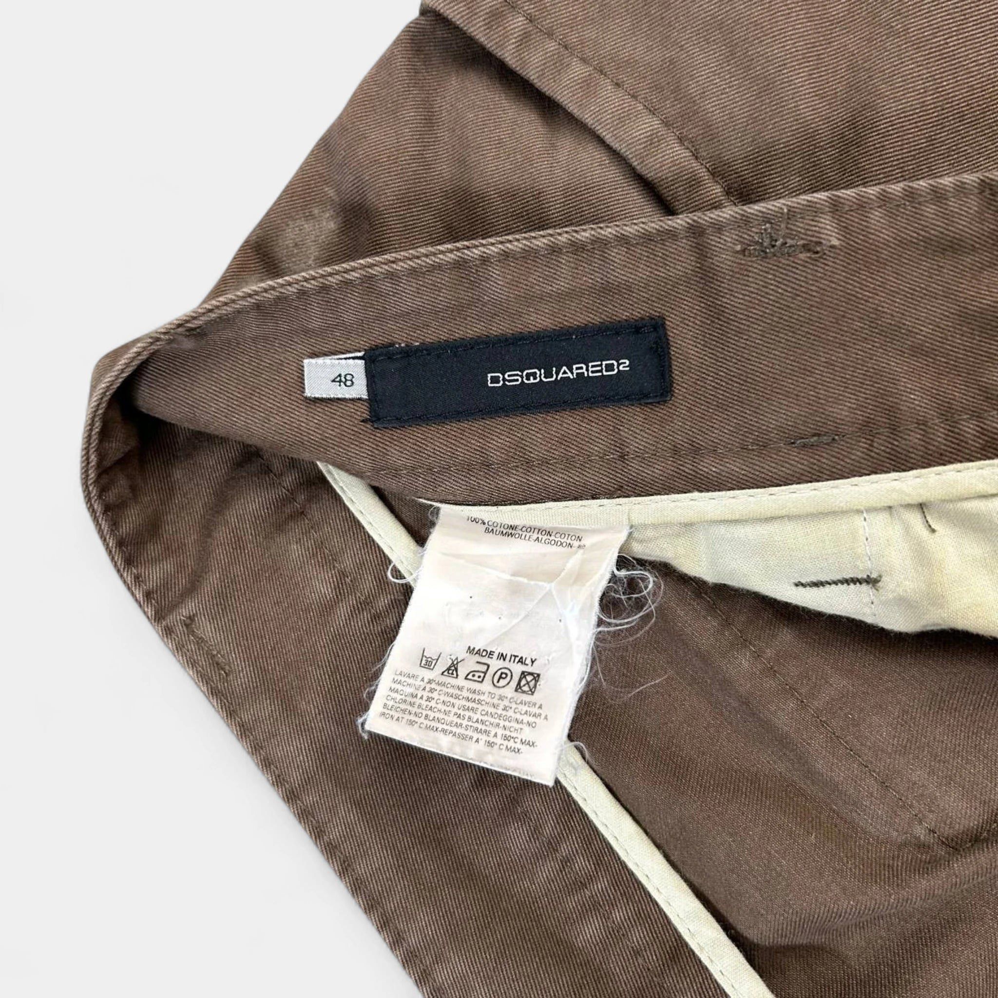 Dsquared2 Dsquared Brown Cargo Pants Size US 32 / EU 48 - 6 Thumbnail