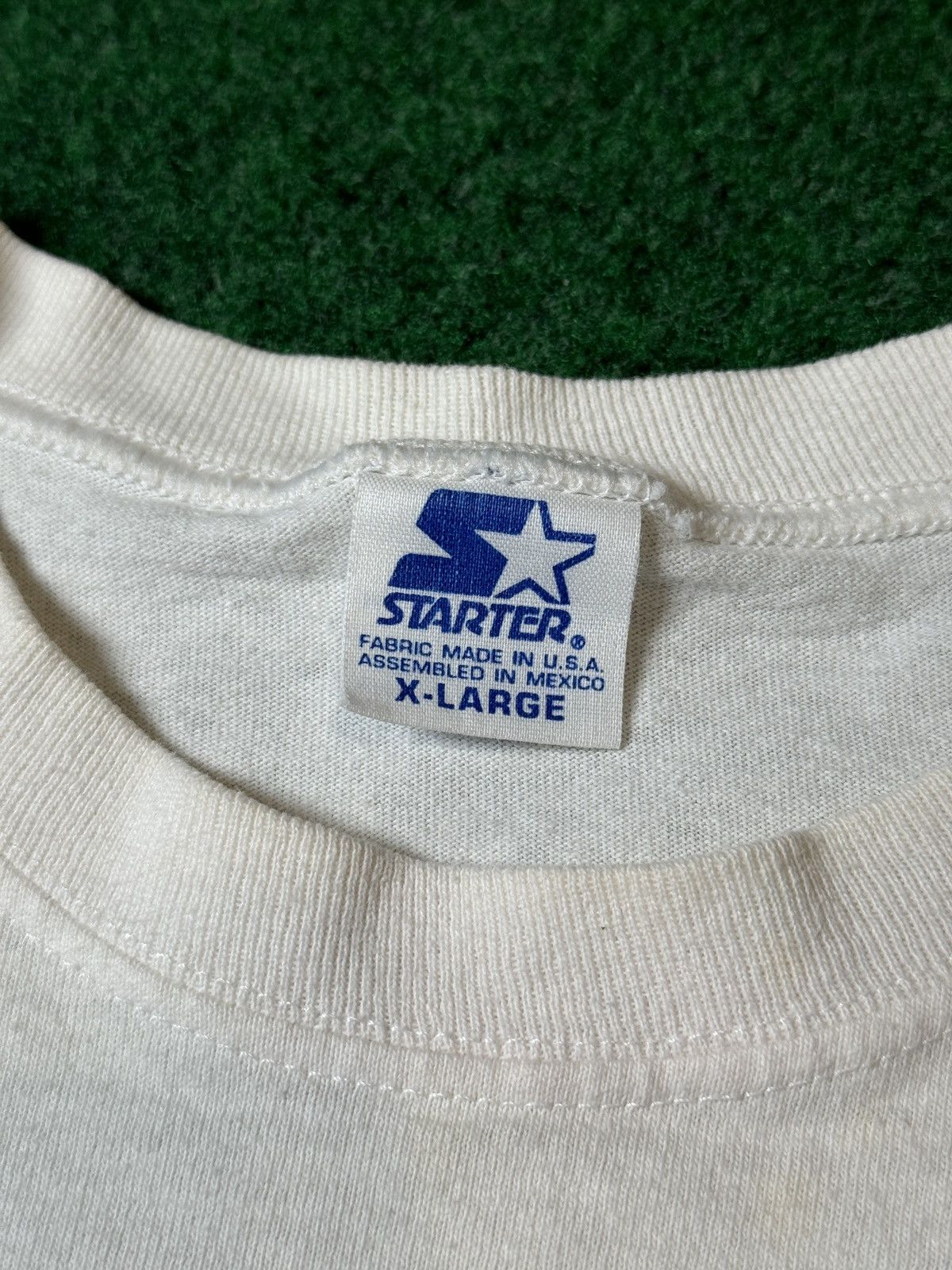 Starter × Vintage Vintage 90s Chicago Bulls 1996 NBA Champions Starter T Shirt Size US XL / EU 56 / 4 - 3 Thumbnail