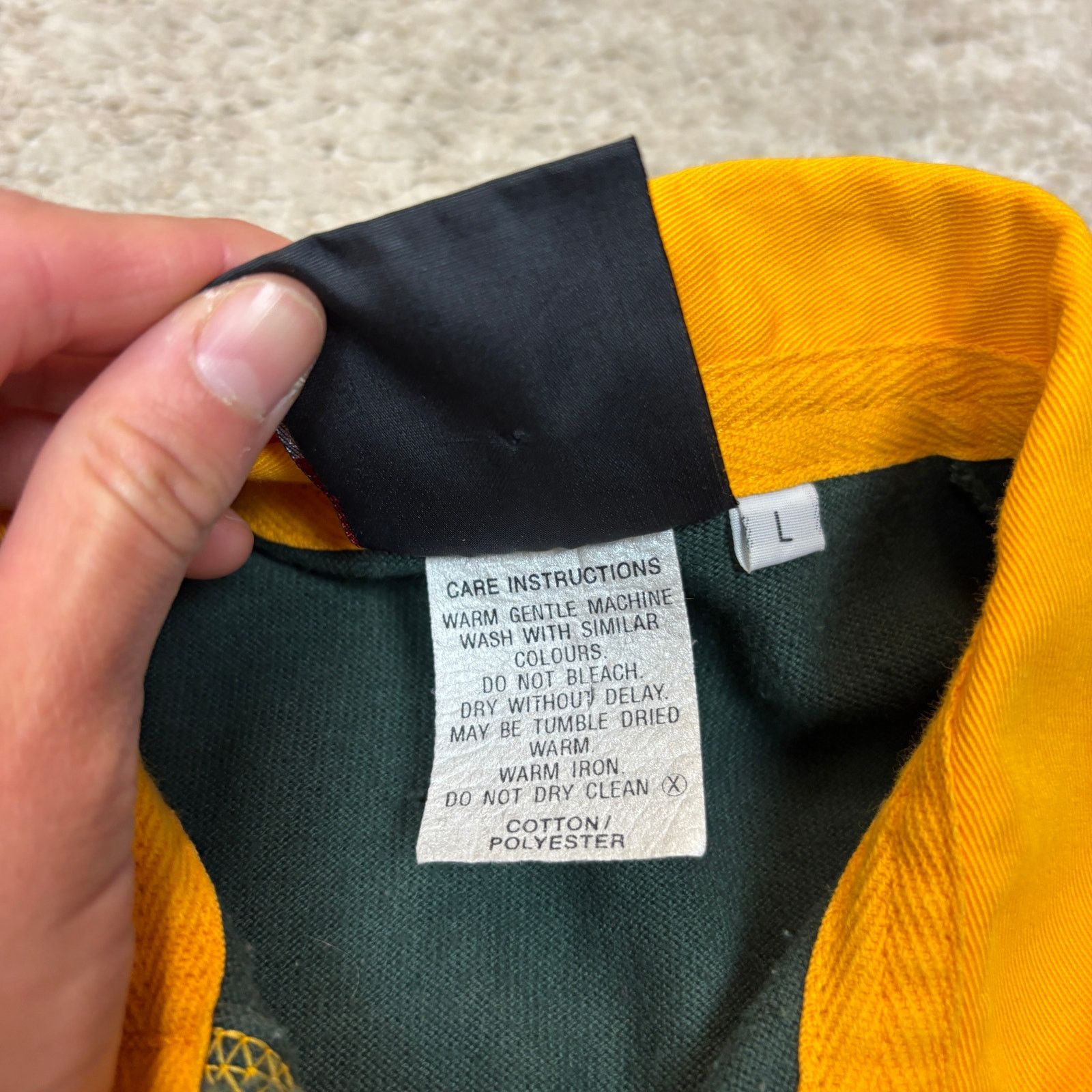 Canterbury of New Zealand × Vintage VTG 90s Western District RFC Bulldogs Rugby Shirt Large Rare Size US L / EU 52-54 / 3 - 7 Thumbnail