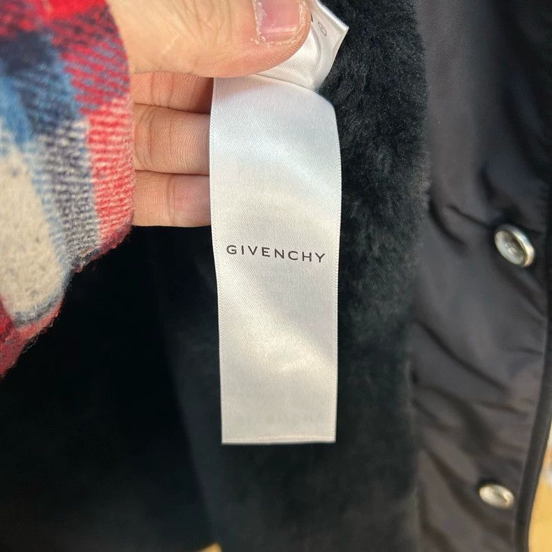 Givenchy Givenchy Size 46Classic Black Graffiti Hooded Cotton Coat 2 Size US XL / EU 56 / 4 - 4 Thumbnail