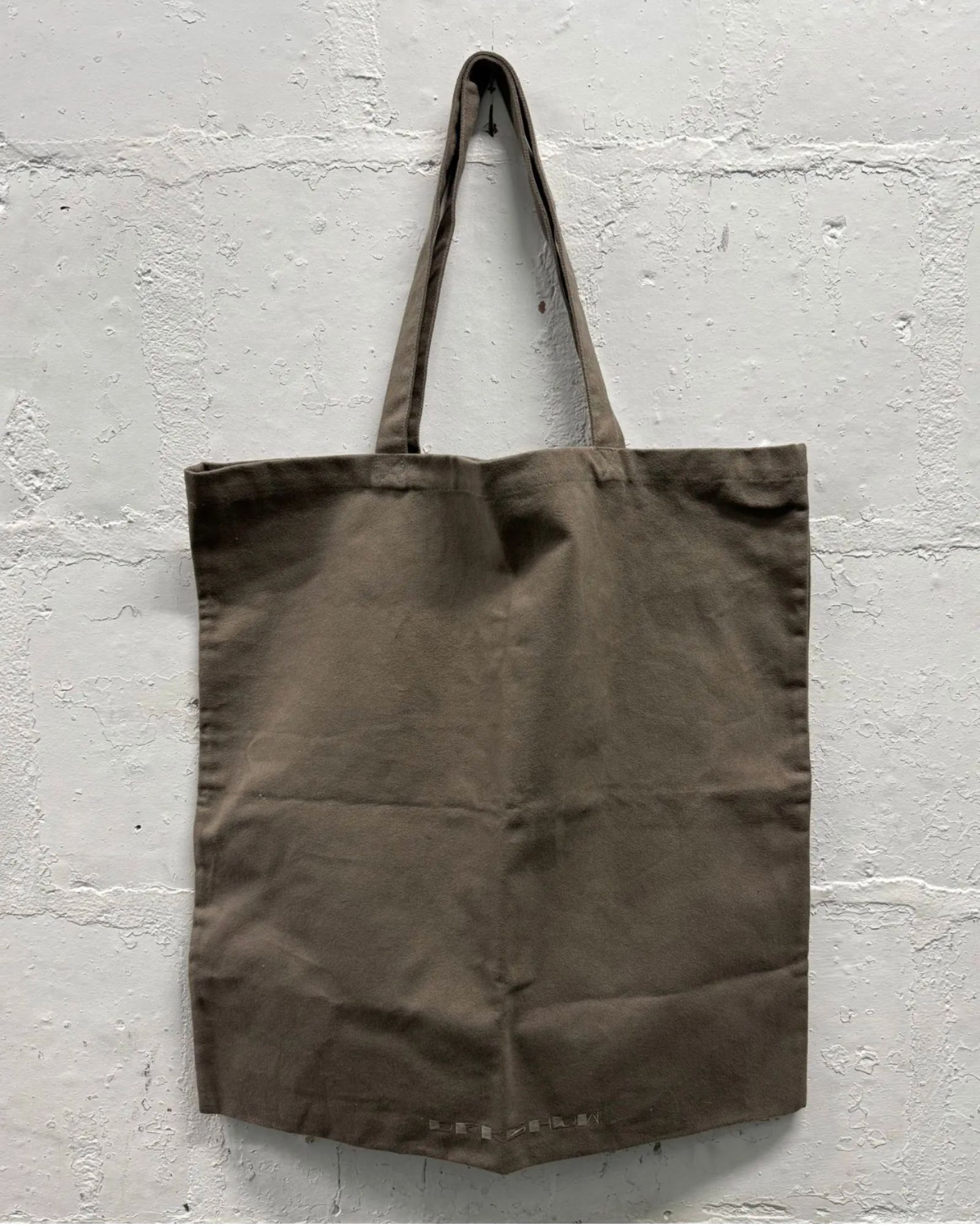 Rick Owens x Rick Owens Drkshdw Large Cotton Tote Bag in Brown, Men's