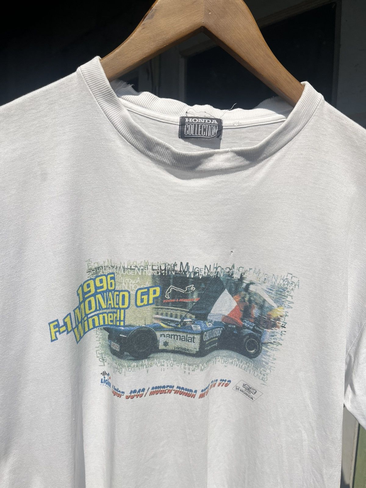 Vintage 1996s’ Monaco GP Ligier JS43 F1 Racing Tee Size US L / EU 52-54 / 3 - 2 Thumbnail
