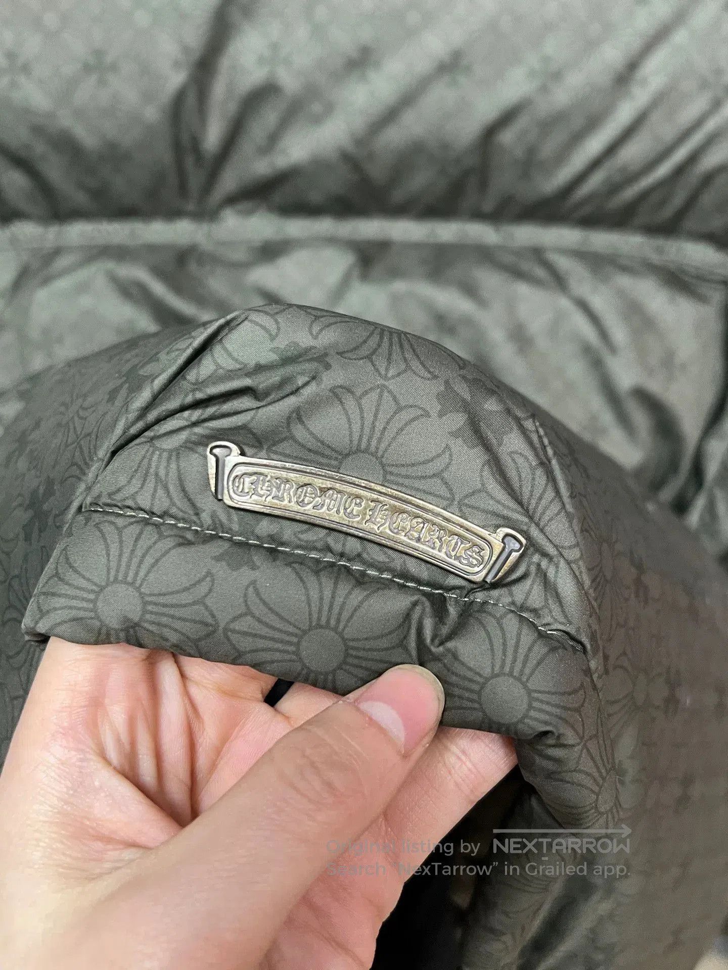 Chrome Hearts chrome hearts green printed puffer jacket. Size US M / EU 48-50 / 2 - 6 Thumbnail