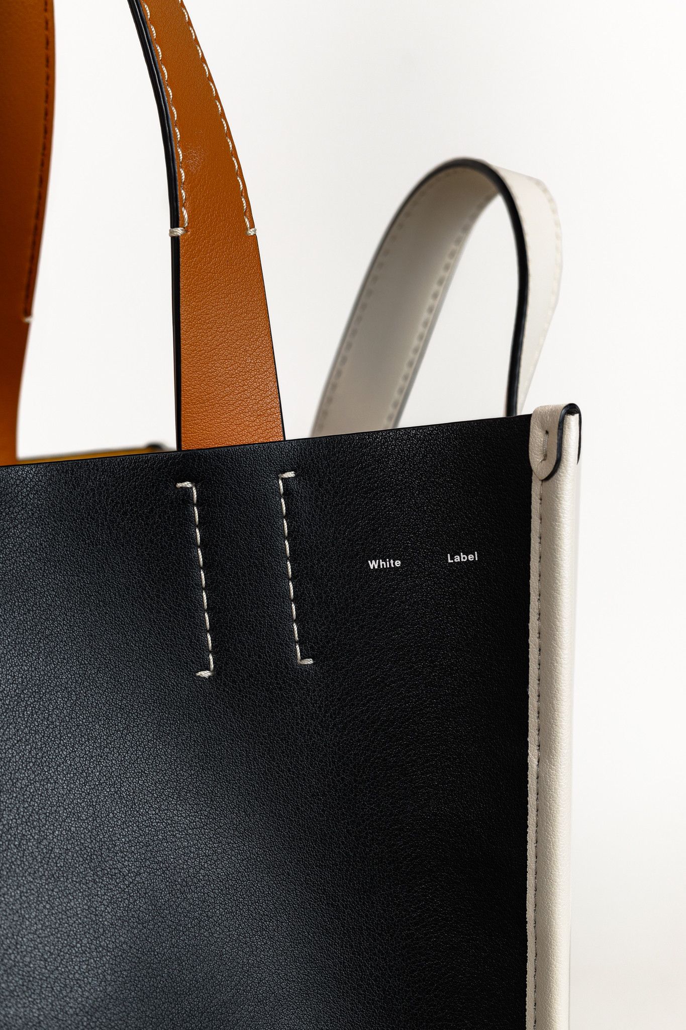 Proenza Schouler White Label Proenza Schouler White Label Large Mercer Black Leather Tote Size ONE SIZE - 8 Thumbnail