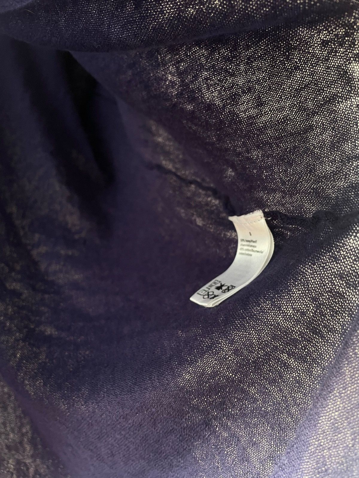 Rundholz Rundholz Women’s Knitted Sweater Jumper V Neck Purple Size S Size S / US 4 / IT 40 - 6 Thumbnail