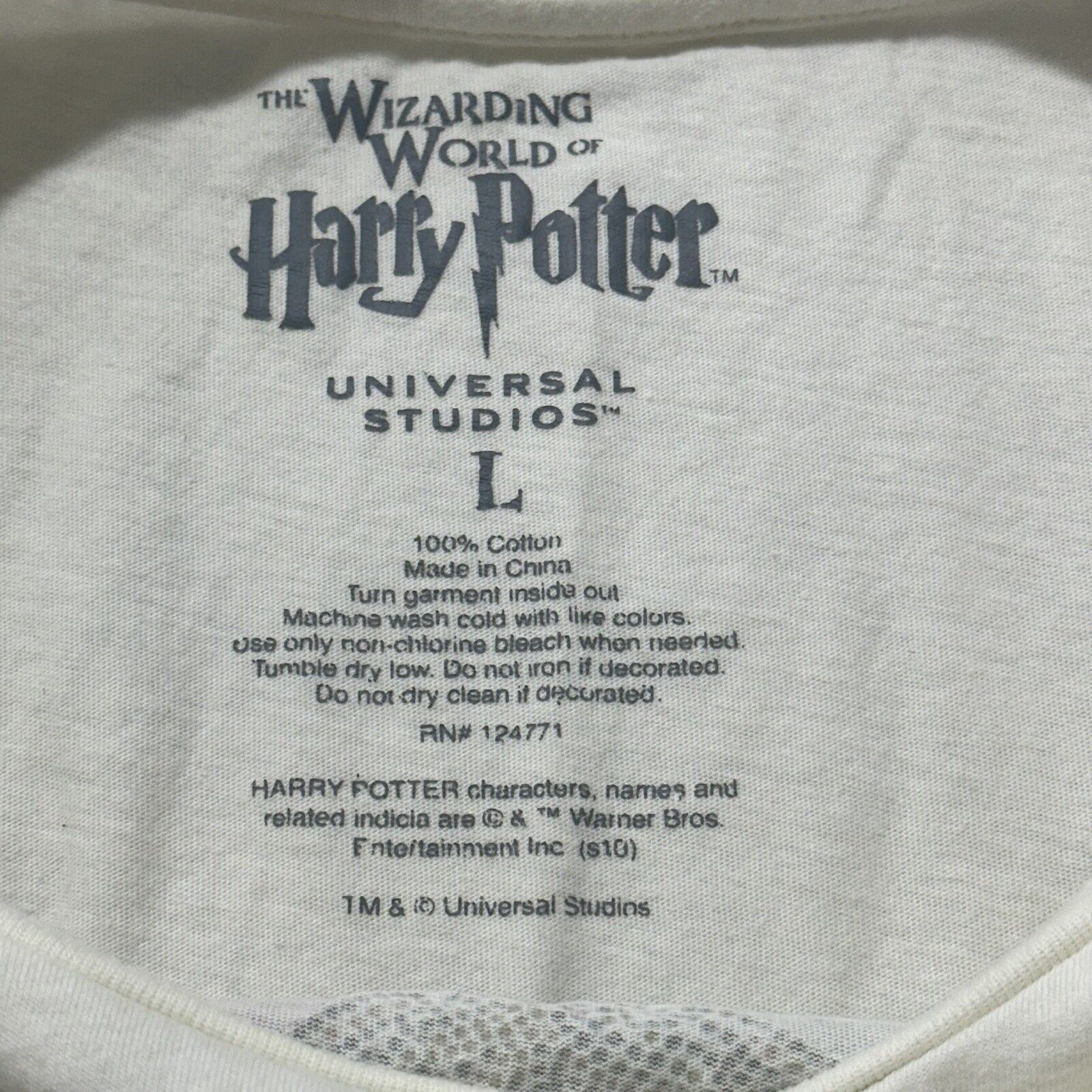 Universal Studios Wizarding World of Harry Potter Large Graphic T Shirt Size L / US 10 / IT 46 - 7 Thumbnail