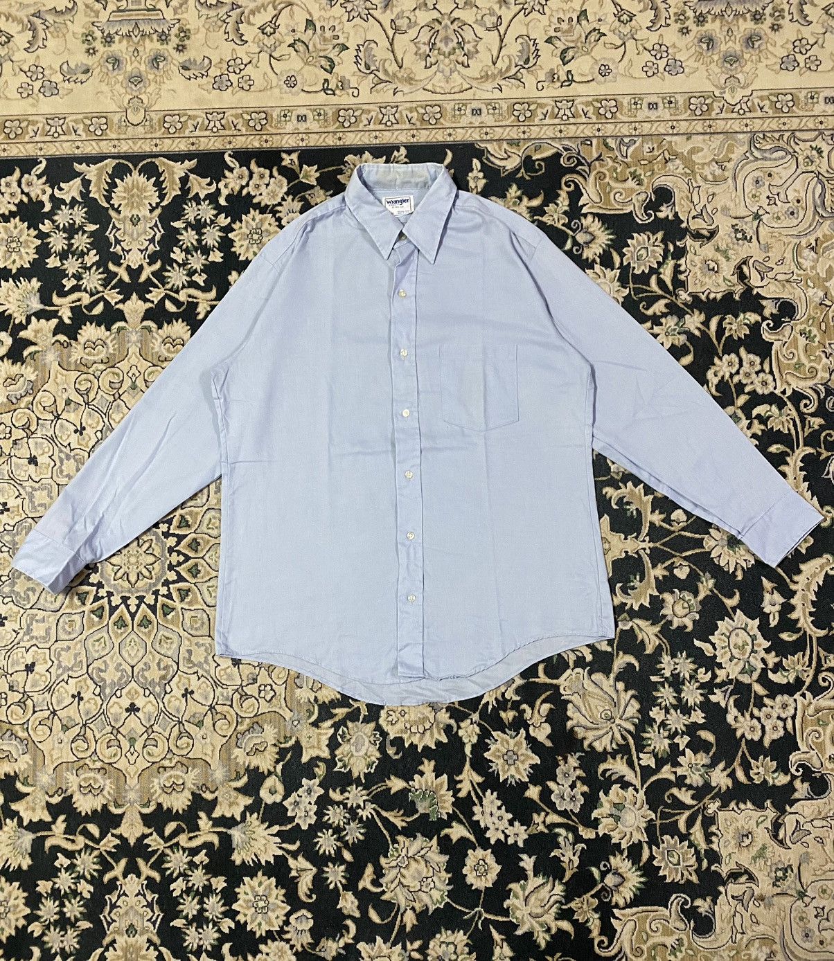 Wrangler Vintage Wrangler Shirt Button Down Size 42L - 1 Thumbnail