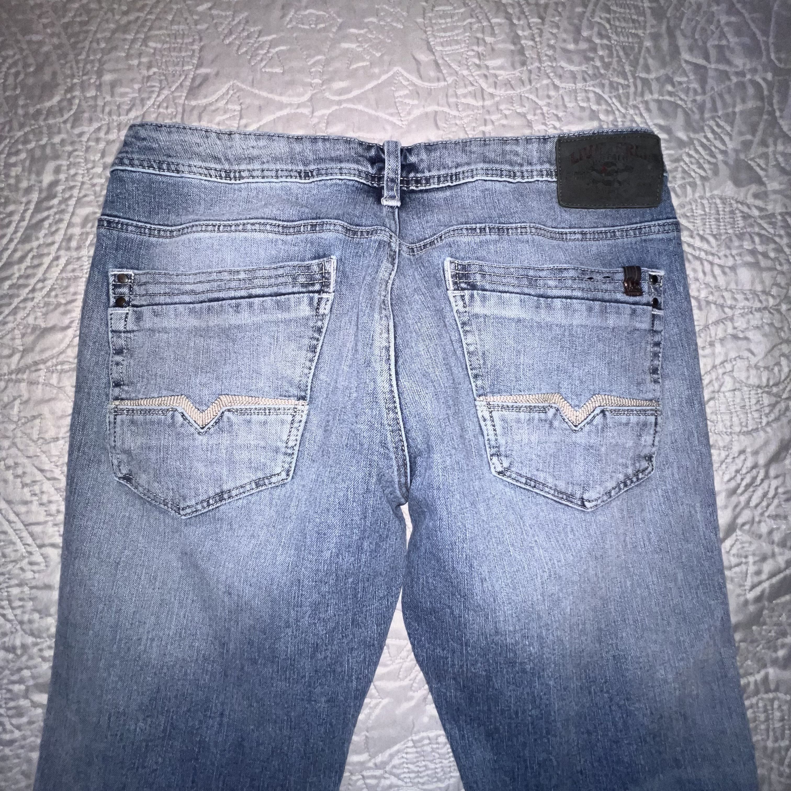 Buffalo David Bitton Buffalo David Bitton Six-x Straight Stretch Jeans - 33/30 Size US 33 - 3 Thumbnail