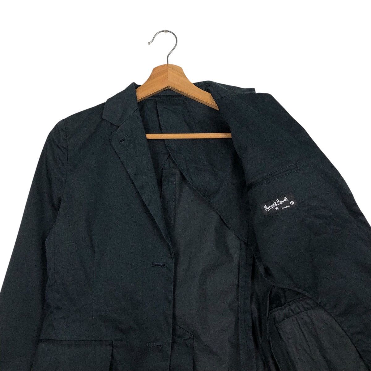 Margaret Howell 📌Rich Black Chore Worker Jacket Margaret Howell Size US M / EU 48-50 / 2 - 13 Thumbnail