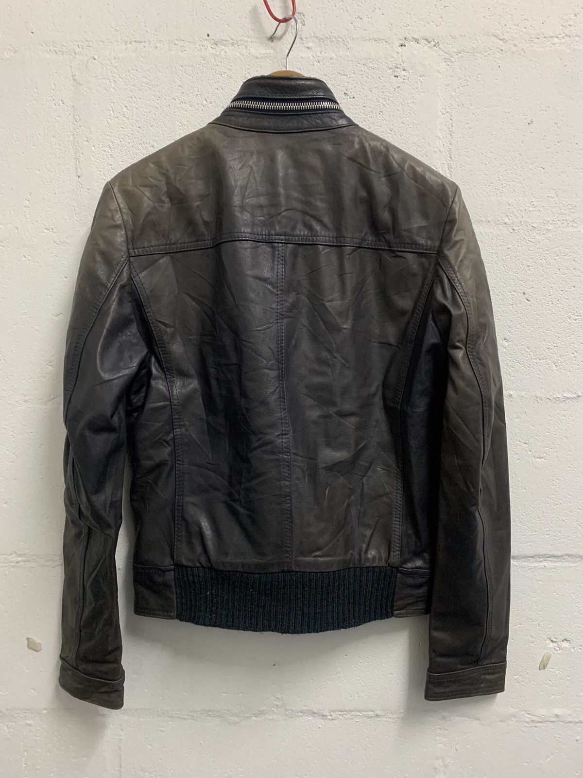 Dacute Vintage Dacute Distressed Leather Jacket Size US S / EU 44-46 / 1 - 7 Thumbnail