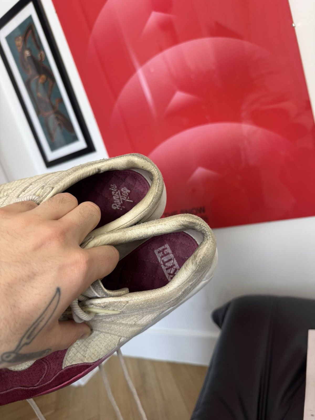 Kith Ronnie Fieg x Puma Tokyo Sakura Project Kith Collab Sneakers Size US 8 / EU 41 - 6 Thumbnail