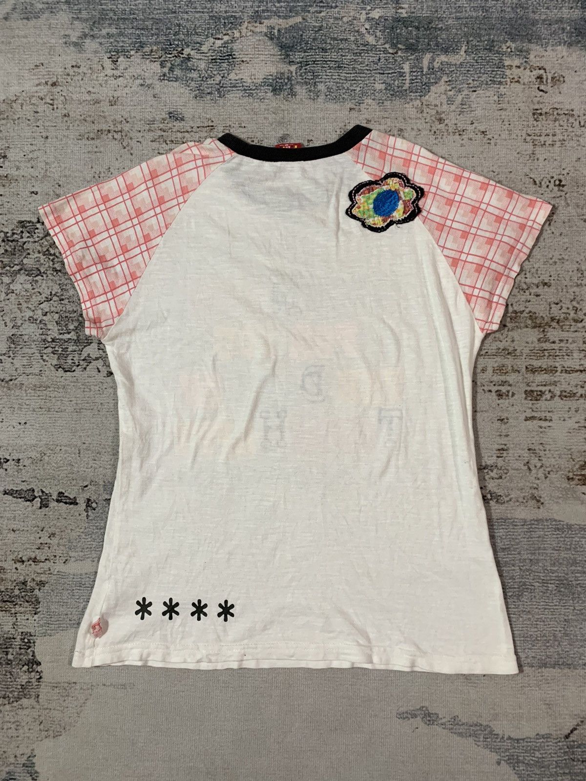 20471120 × Beauty Beast × Japanese Brand Undefined Japan Poem Y2k Tshirt Size US S / EU 44-46 / 1 - 2 Thumbnail