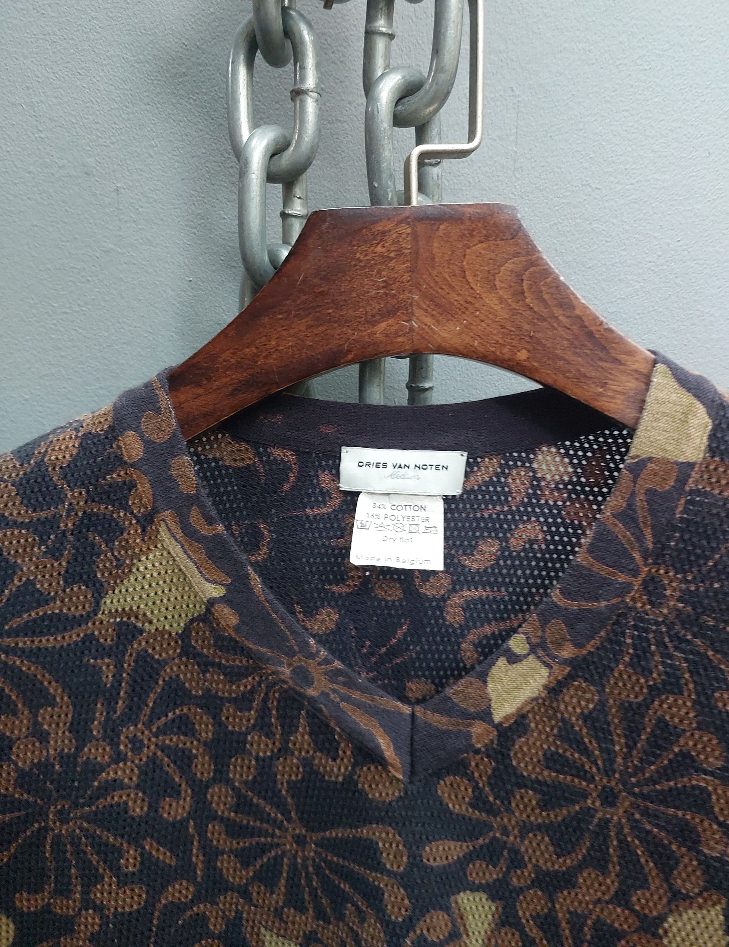 Dries Van Noten Dries Van Noten Floral Batik Cotton Size US M / EU 48-50 / 2 - 8 Thumbnail