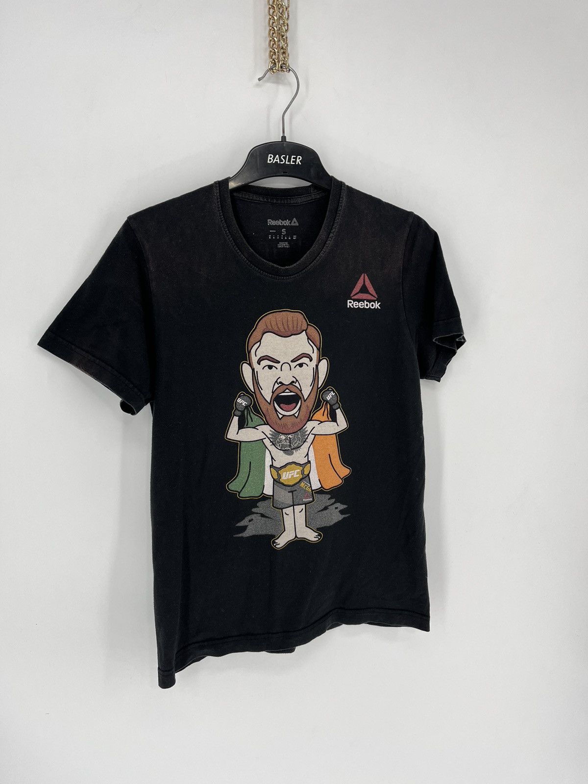 Reebok × Vintage Vintage Y2K Reebok Conor McGregor Streetwear T- Shirt Size US S / EU 44-46 / 1 - 2 Thumbnail