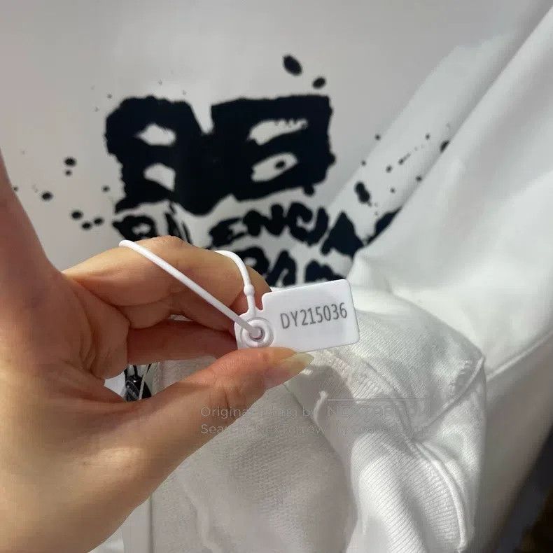 Balenciaga Balenciaga Double B Logo Full Print Hooded Sweatshirt Size US M / EU 48-50 / 2 - 5 Thumbnail