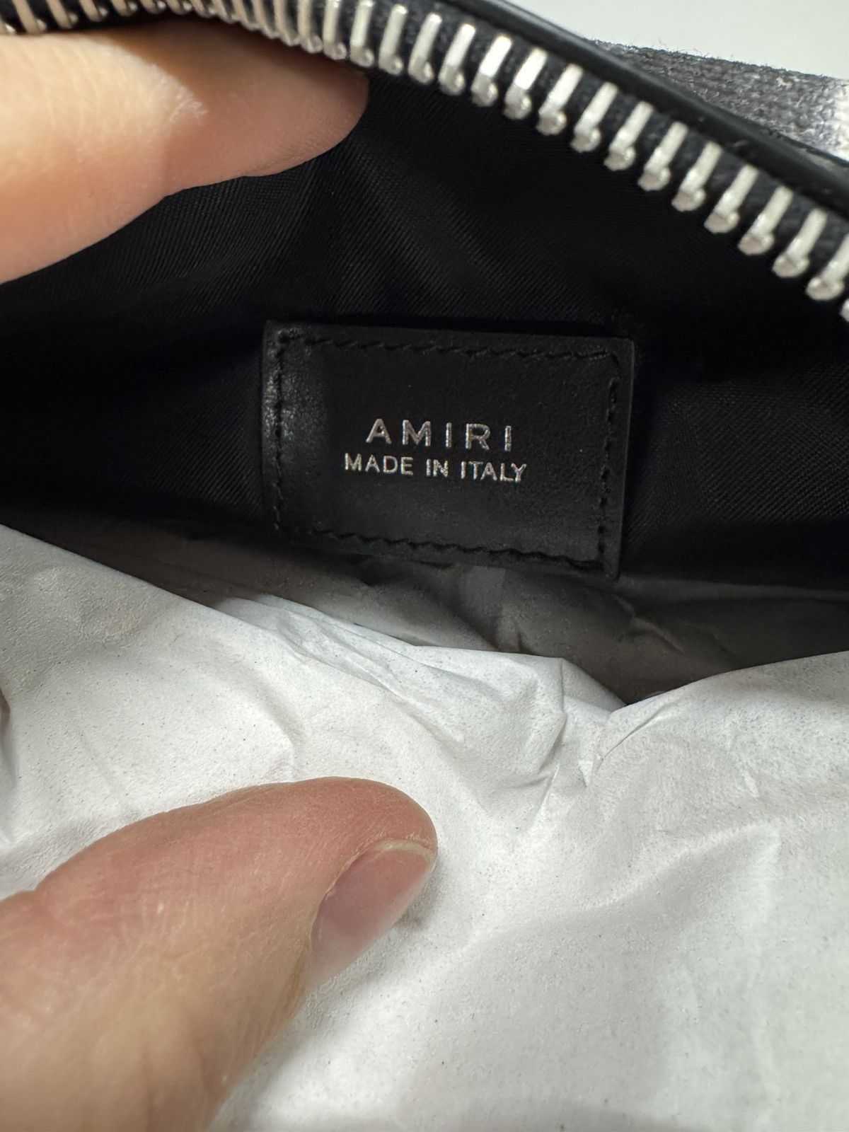 Amiri Amiri Stencil Toiletry Bag NEW 800$ Size ONE SIZE - 3 Thumbnail
