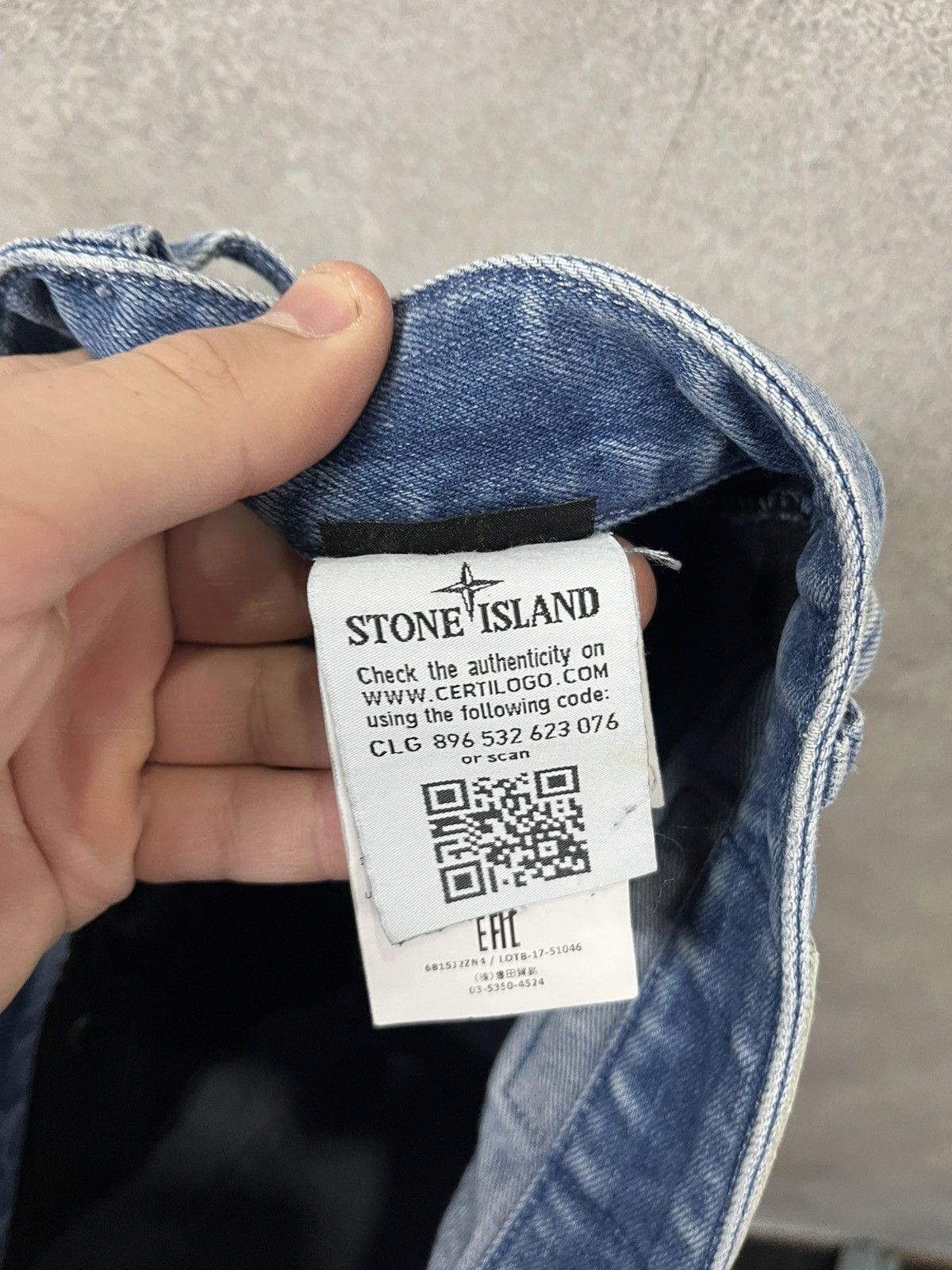 Stone Island Vintage Stone Island Jeans Patch Pocket Straight Fit Casual Size US 31 - 11 Thumbnail