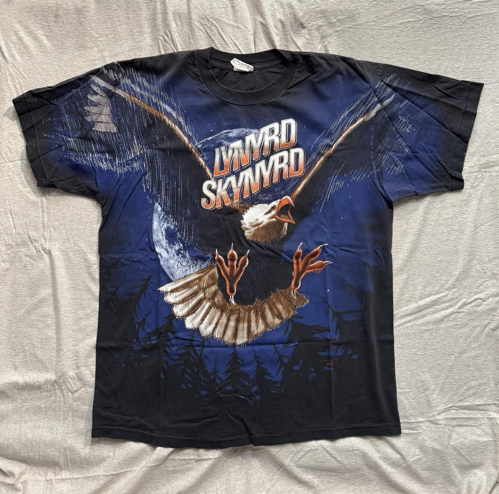 Vintage Vintage Lynyrd Skynyrd 1996 Tour Merch AOP XL Single Stitch Size US XL / EU 56 / 4 - 1 Thumbnail