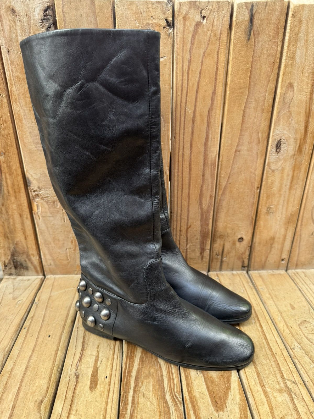 Gucci Gucci black women’s leather boots sz EUR 35.5 USA 5.5 Size US 5.5 / IT 35.5 - 3 Thumbnail