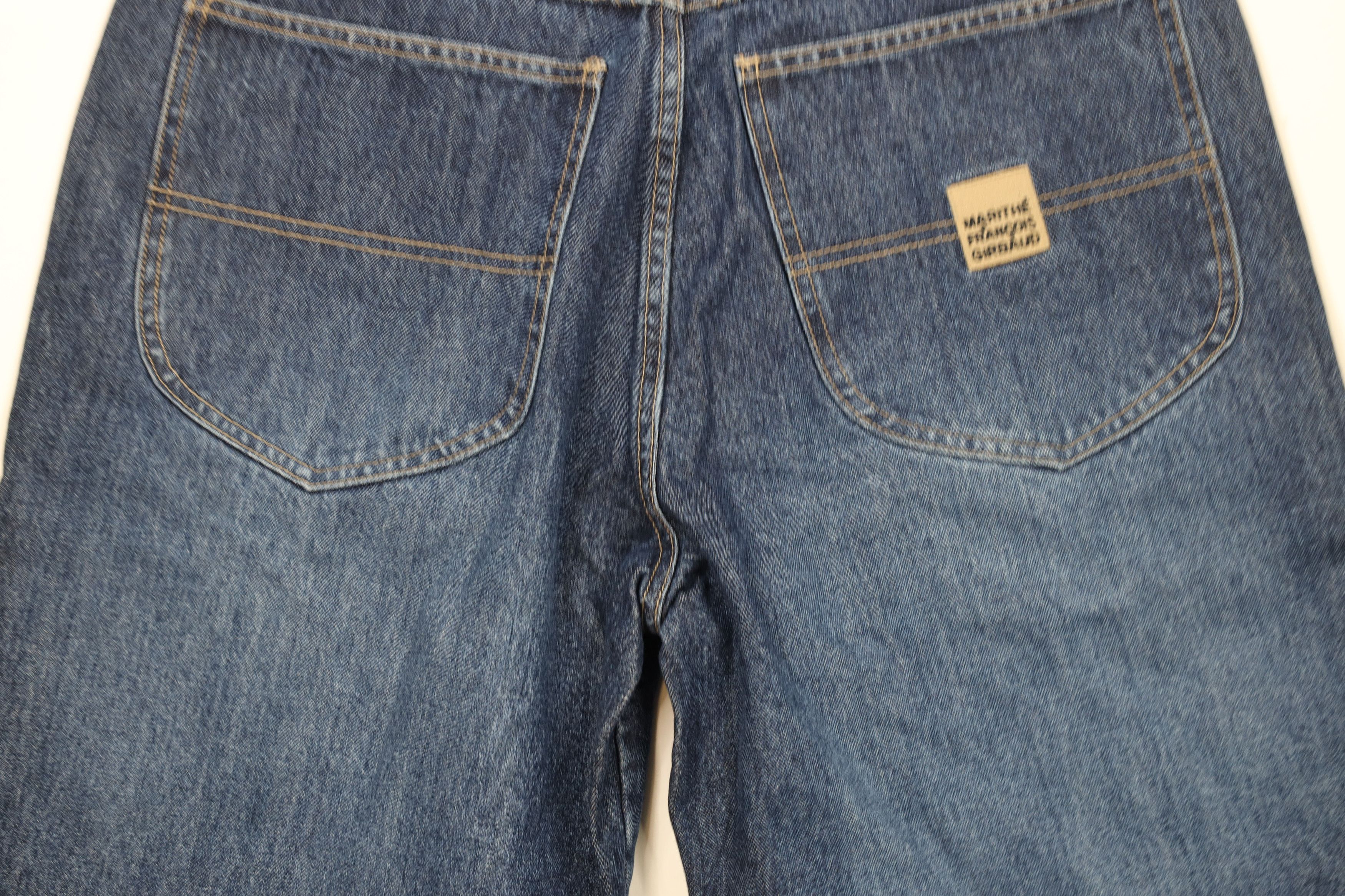 Marithe + Francois Girbaud × Vintage Deadstock Vintage 90s Marithe Francois Girbaud Shorts Blue Size US 32 / EU 48 - 12 Thumbnail