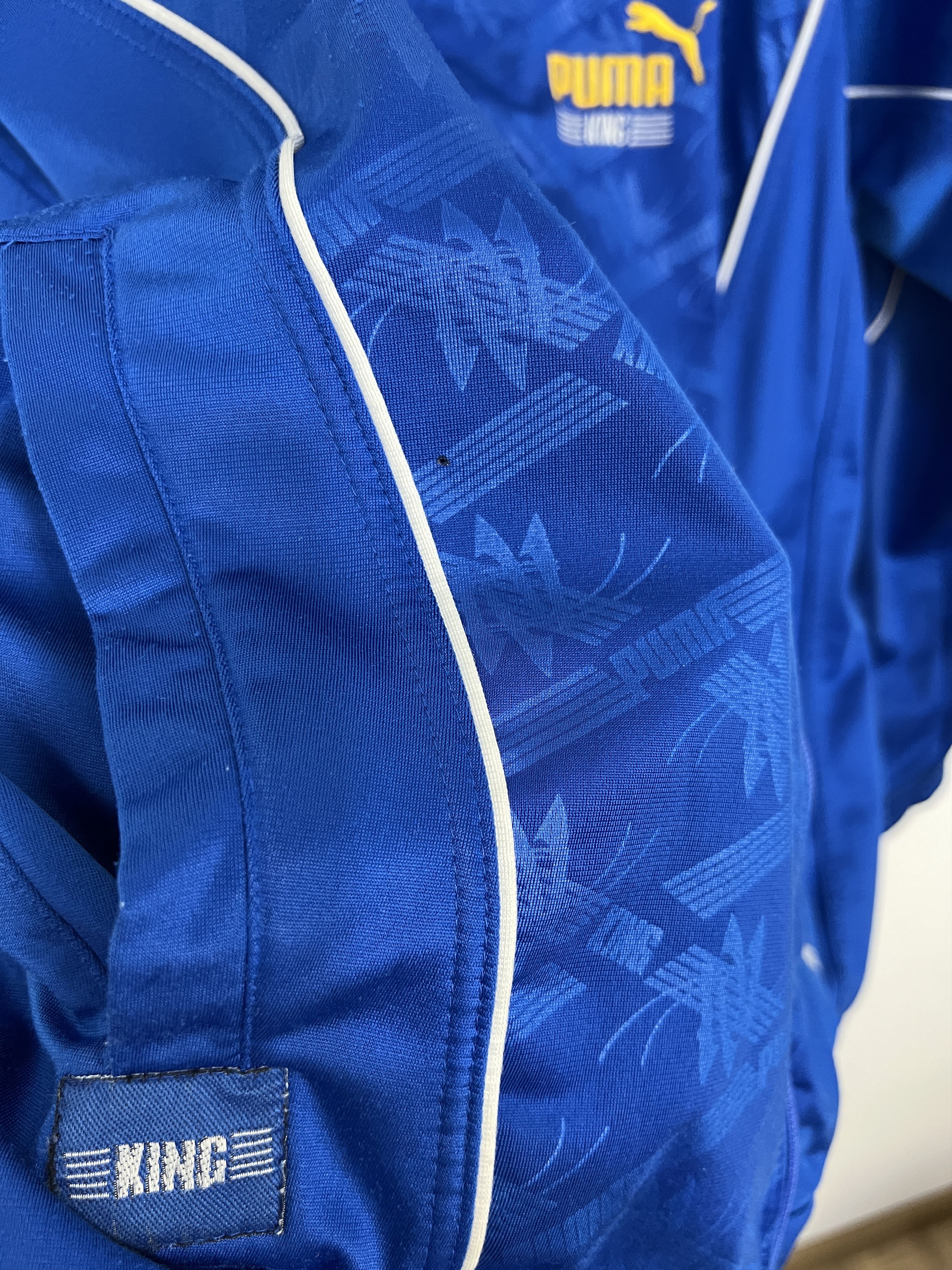 Puma Vintage 90's Puma Parma Football Jacket Soccer Track Top Size US M / EU 48-50 / 2 - 9 Thumbnail