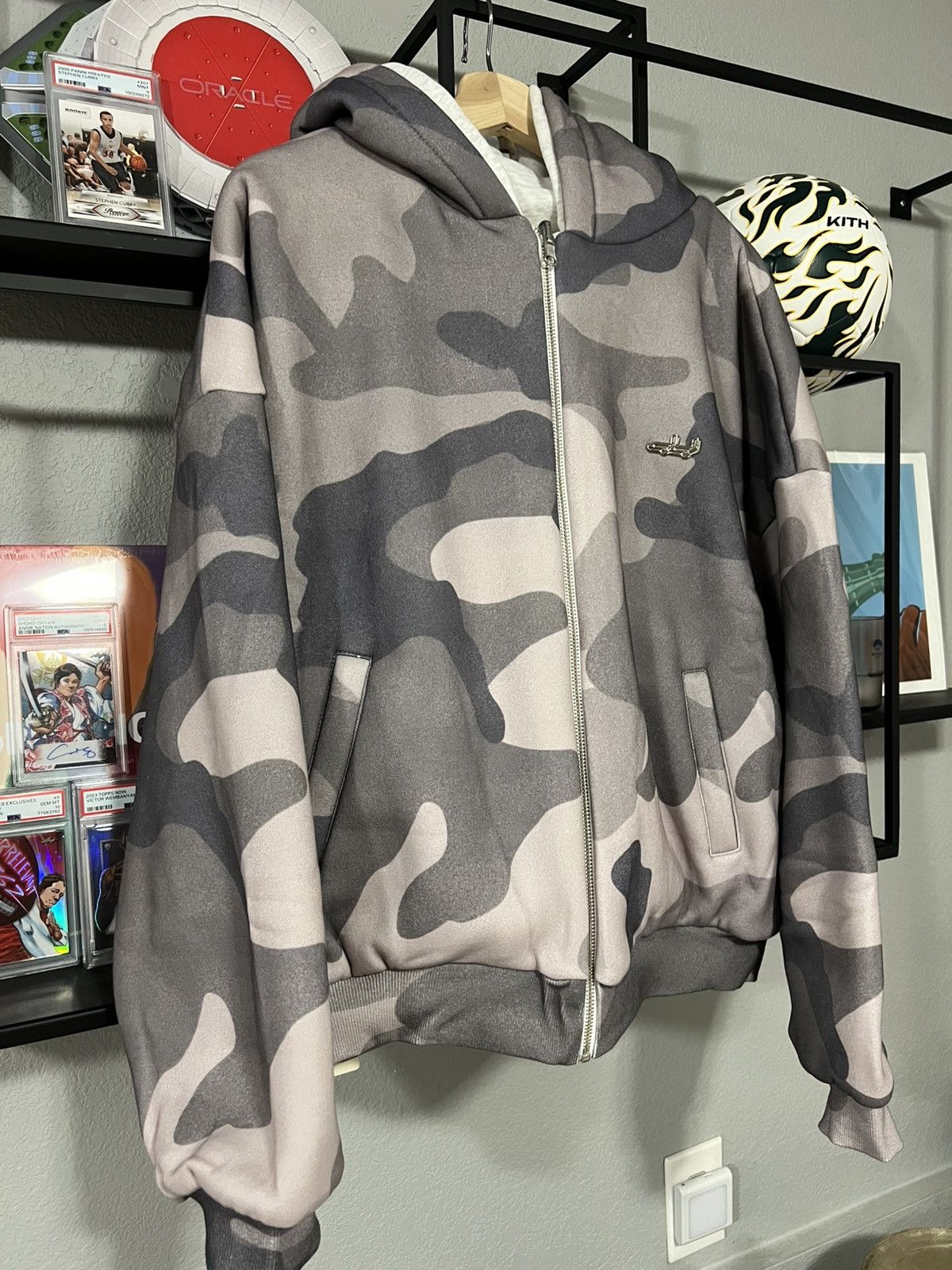 Other Deputy Department 1000 GSM Zipper Hoodie Mono Camo/Gray Size US M / EU 48-50 / 2 - 7 Thumbnail