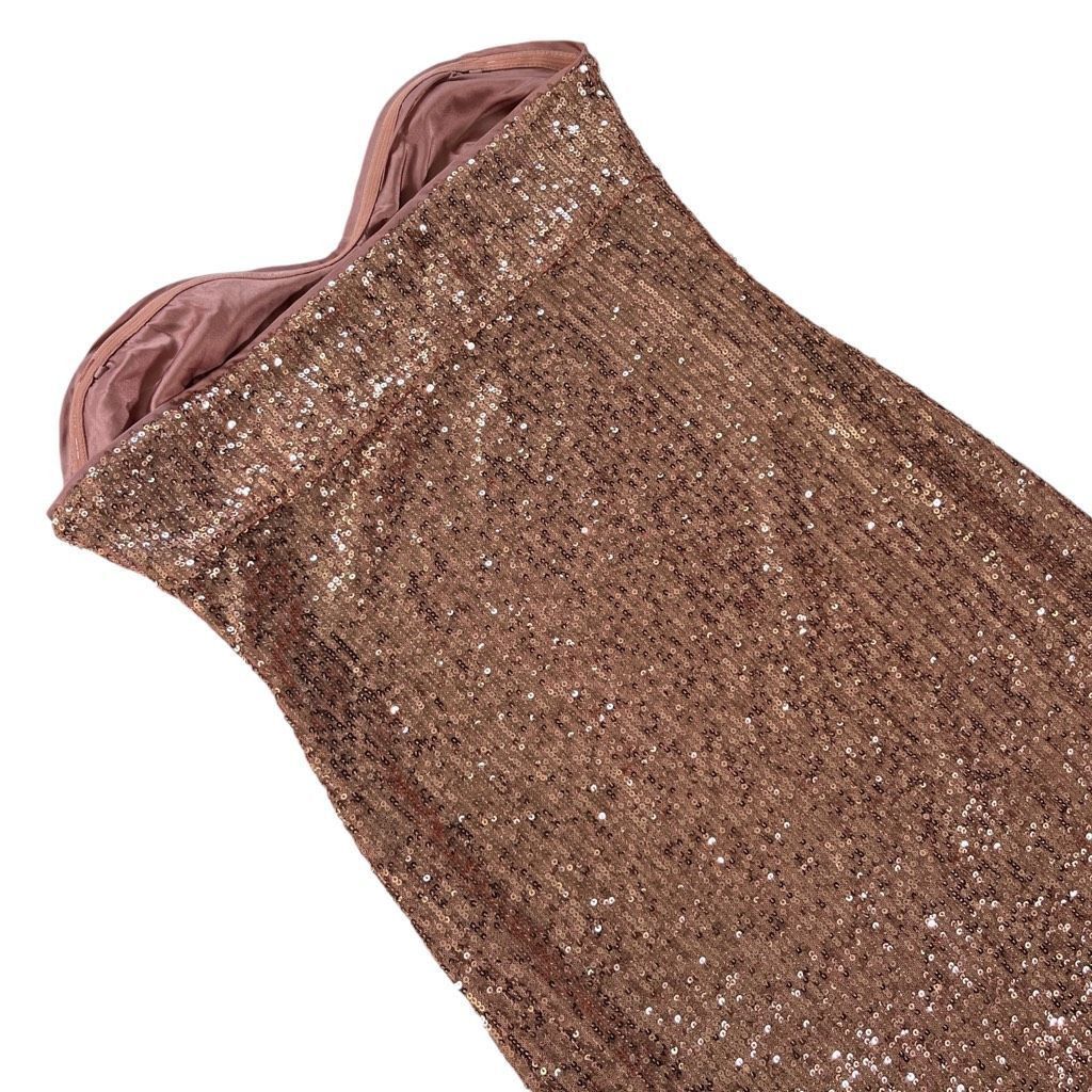 Other MAJORELLE Maizie Midi Dress in Rose Gold Size S / US 4 / IT 40 - 11 Thumbnail