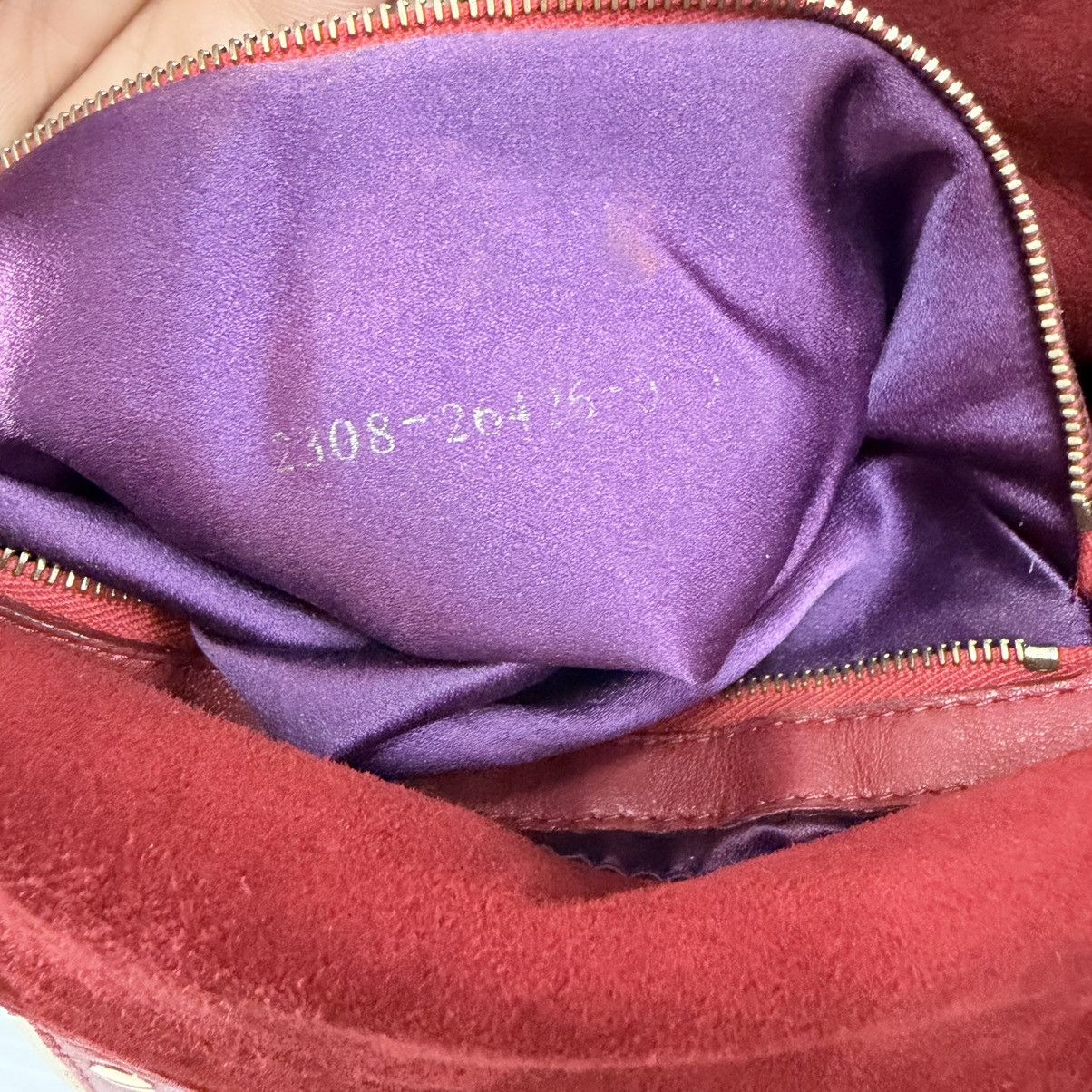 Fendi Fendi Suede Leather Baguette Bag Size ONE SIZE - 17 Thumbnail