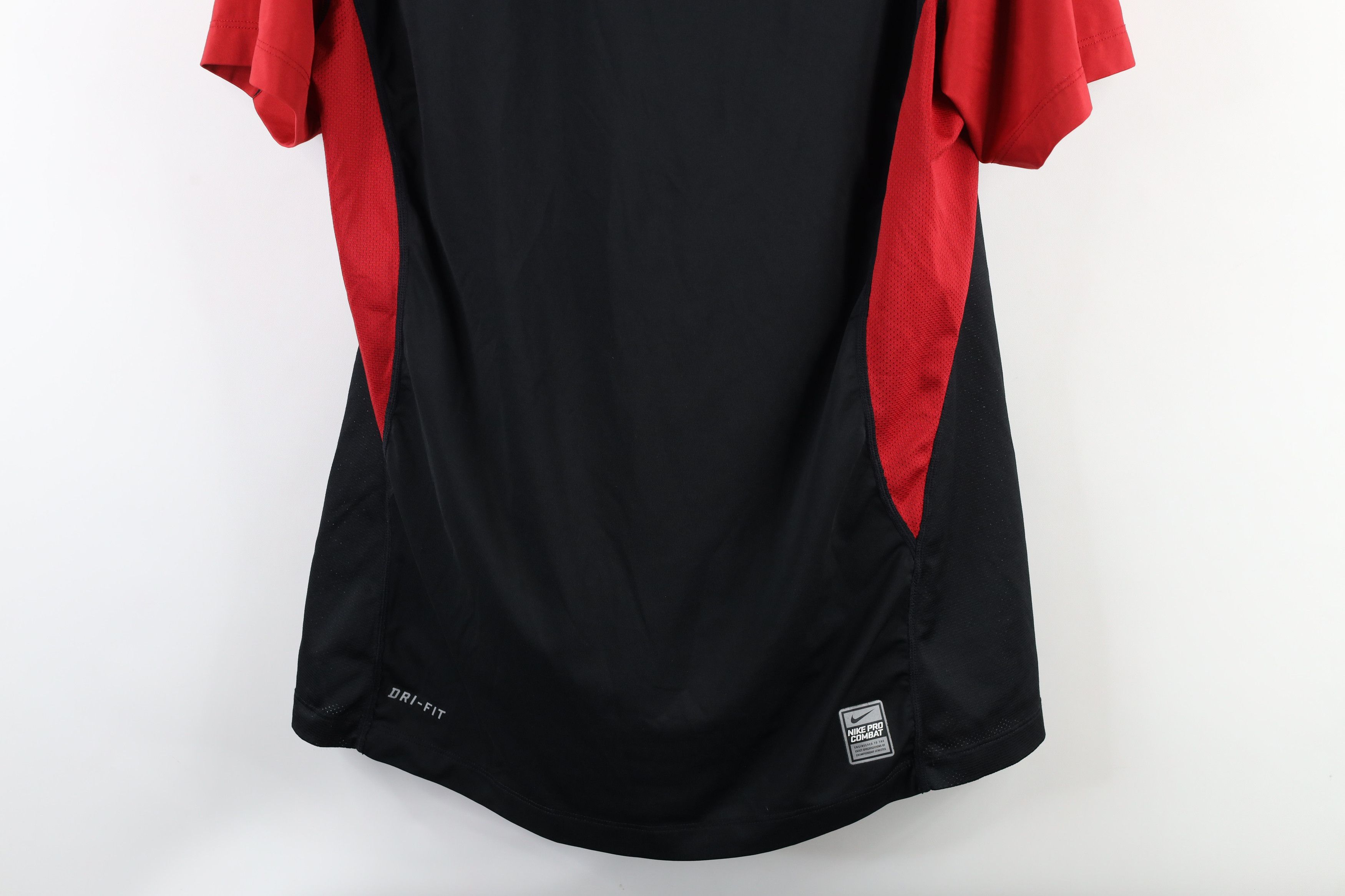 Nike × Vintage Nike Pro Combat Compression Short Sleeve Training T-Shirt Size US L / EU 52-54 / 3 - 3 Thumbnail