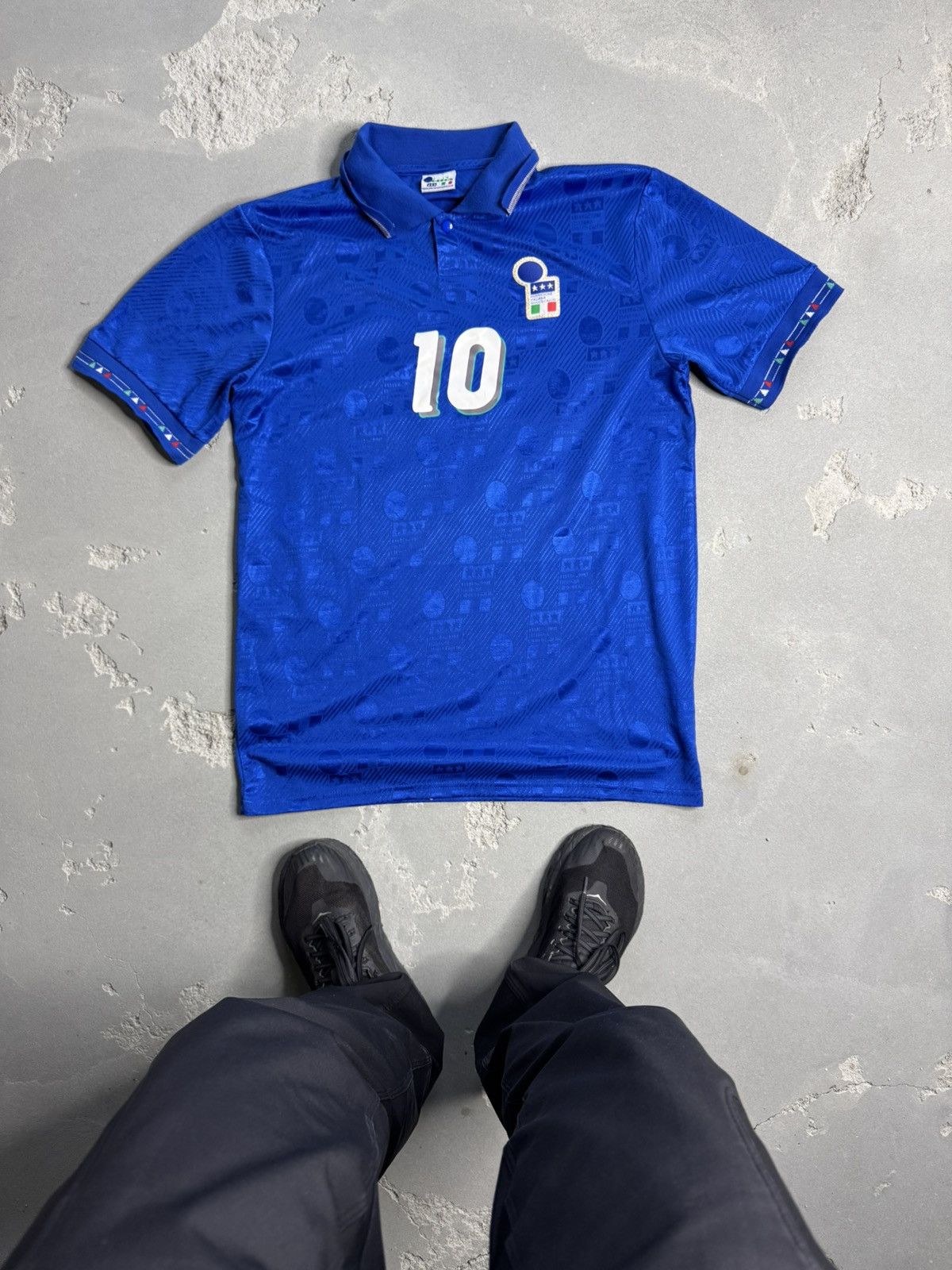 Roberto Baggio 1994 Italy Jersey Kit Very Rare Vintage