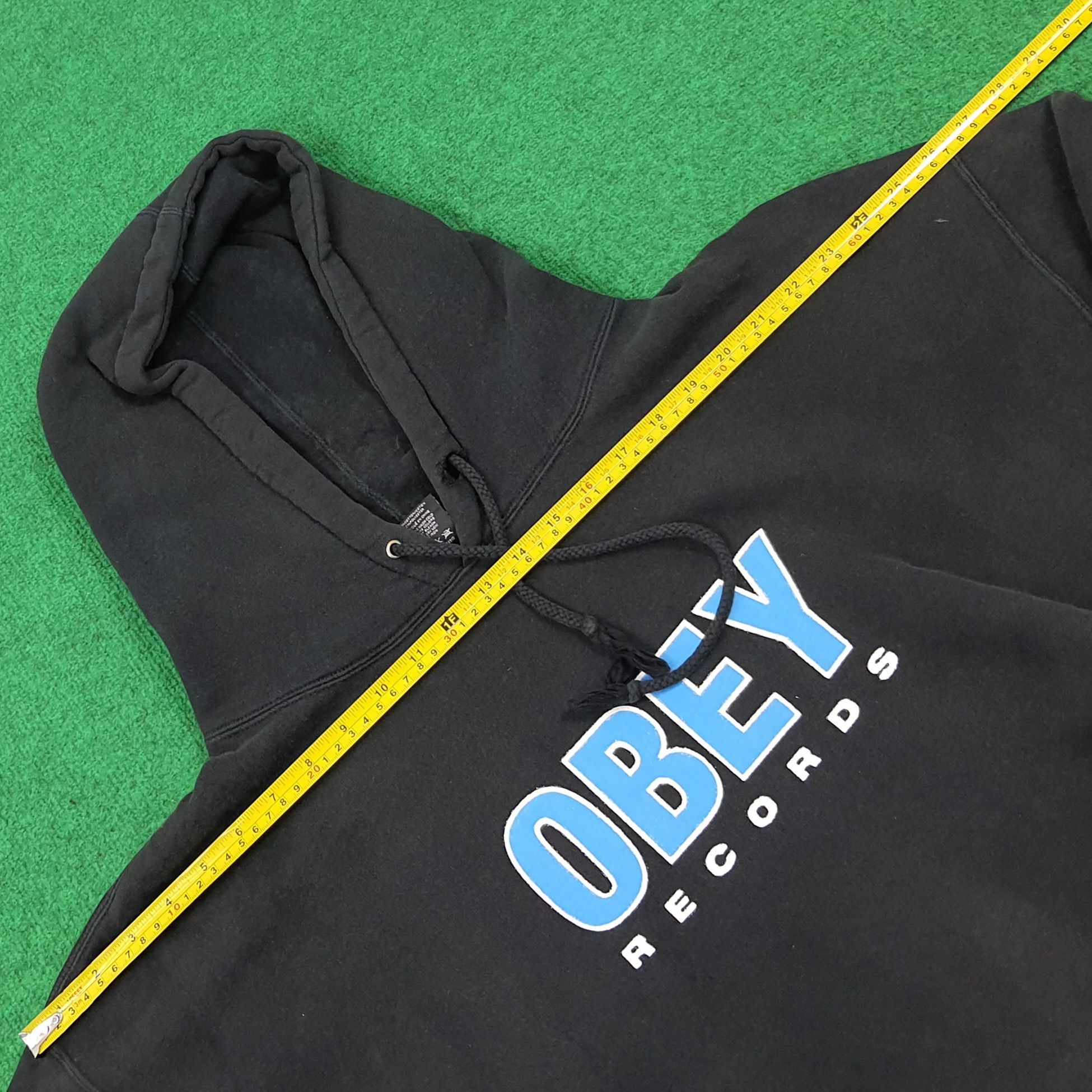 Obey × Vintage Vintage Obey Records Streetwear Hoodies Size US XXL / EU 58 / 5 - 9 Thumbnail