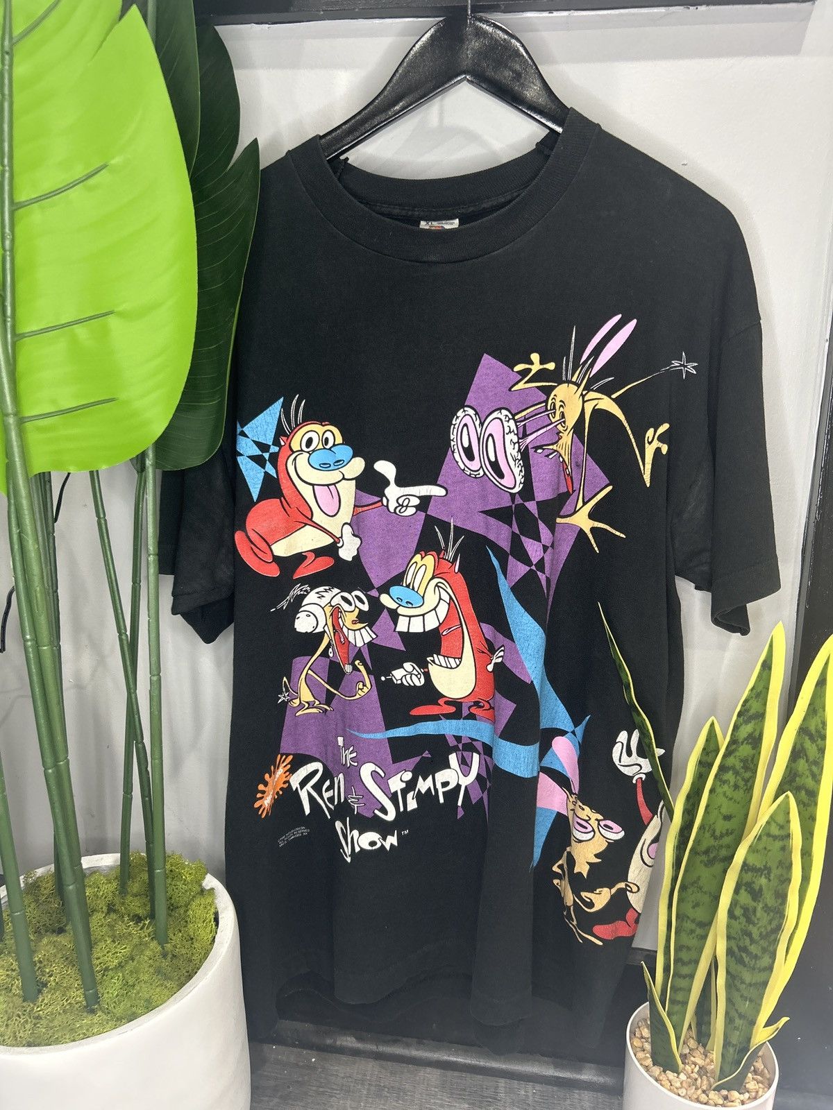 Vintage Vintage The Ren & Stimpy Show Size US XL / EU 56 / 4 - 1 Thumbnail