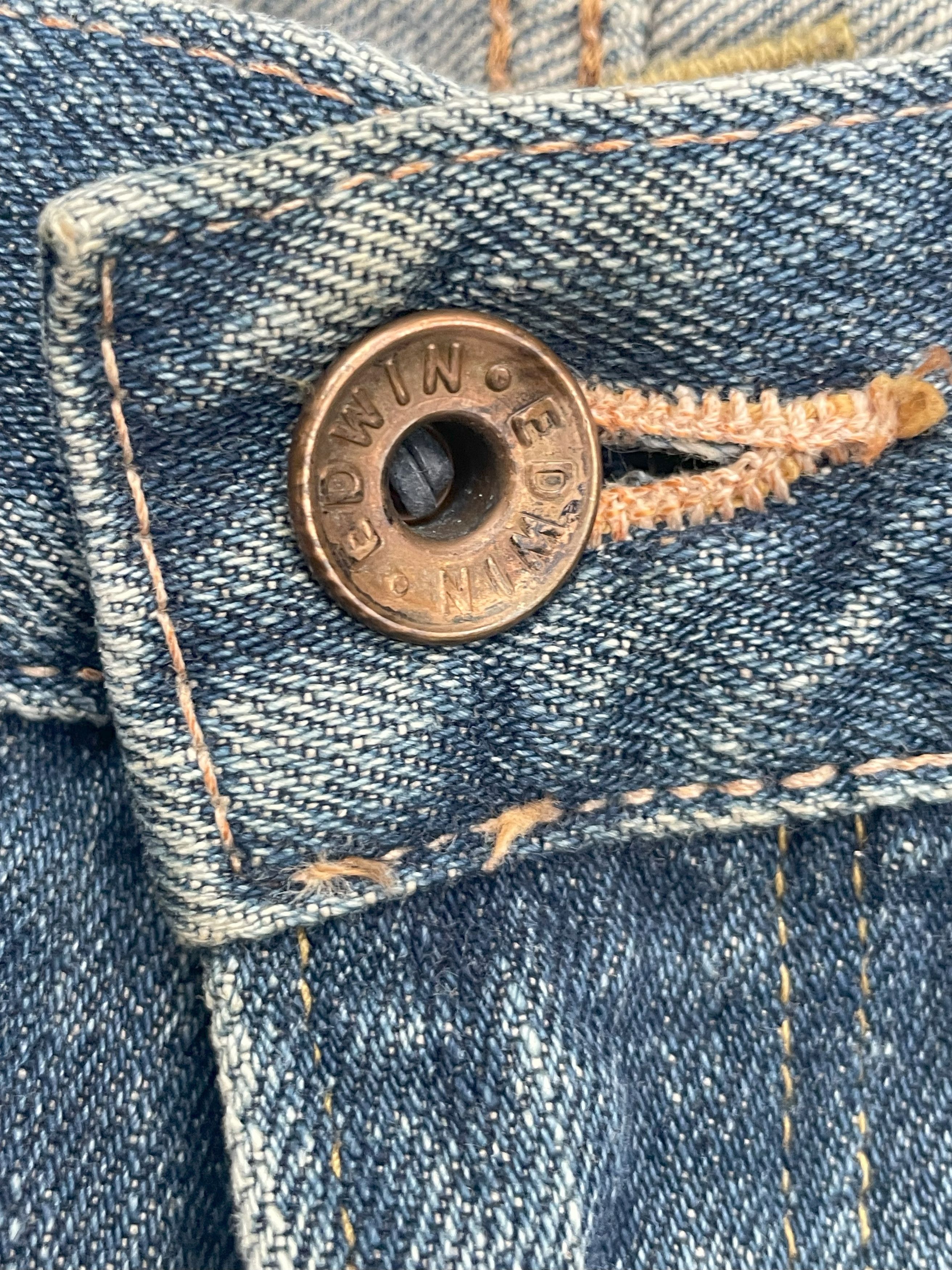 Edwin Vintage Edwin 505X Selvedge Denim Size US 31 - 11 Thumbnail