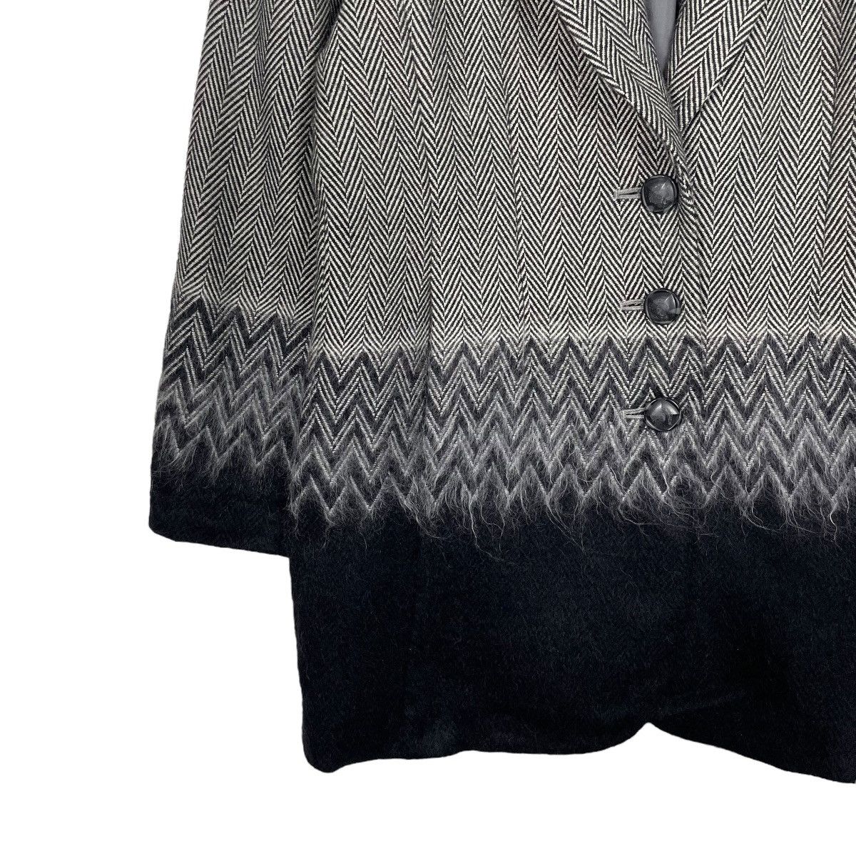 Japanese Brand Nice Design Keizo Ayata Herringbone Women Jacket Size M / US 6-8 / IT 42-44 - 3 Thumbnail