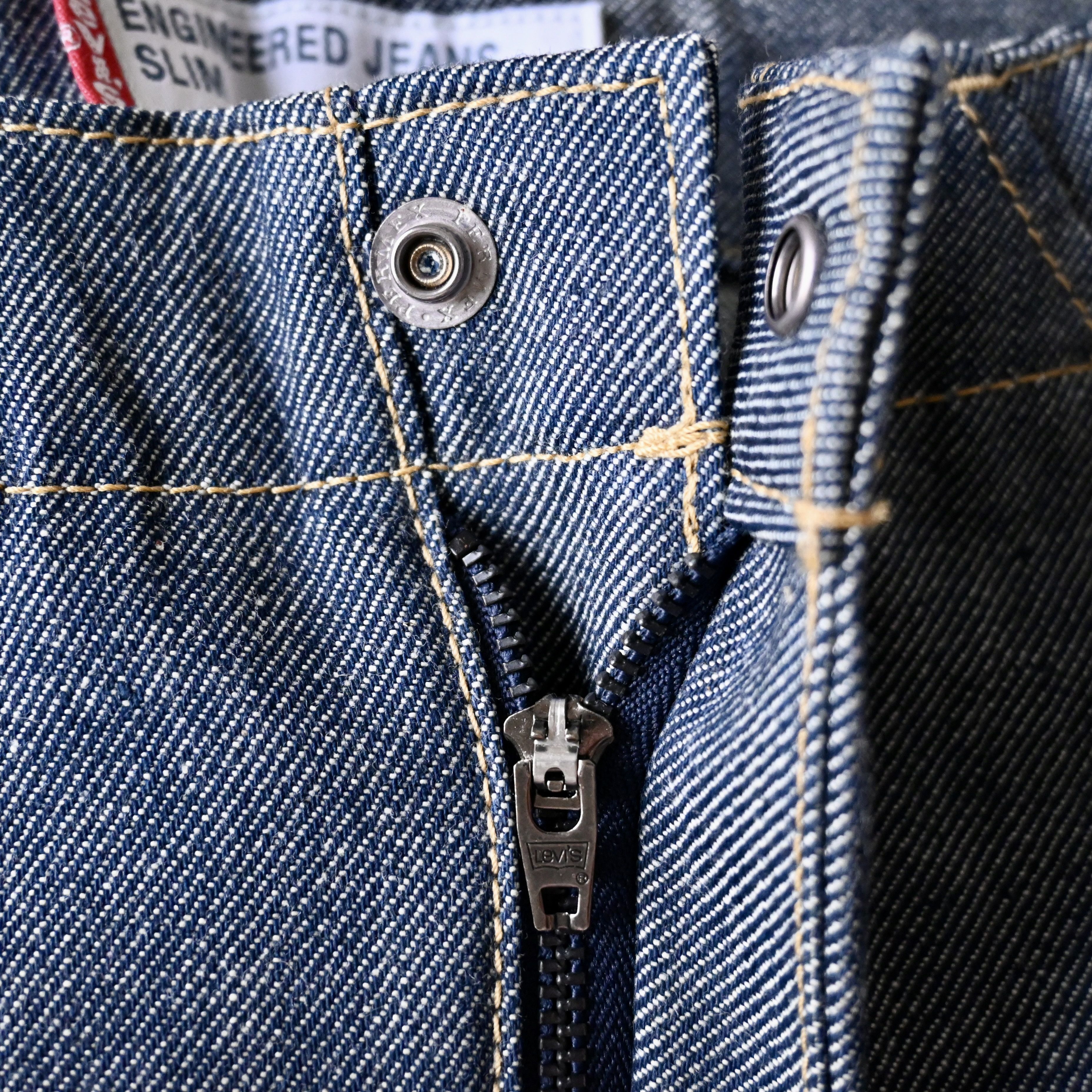 Levi's DEADSTOCK 2000s Levi's ENGINEERED JEANS "ORGANIC SLIM", blue Size 30" / US 8 / IT 44 - 13 Thumbnail