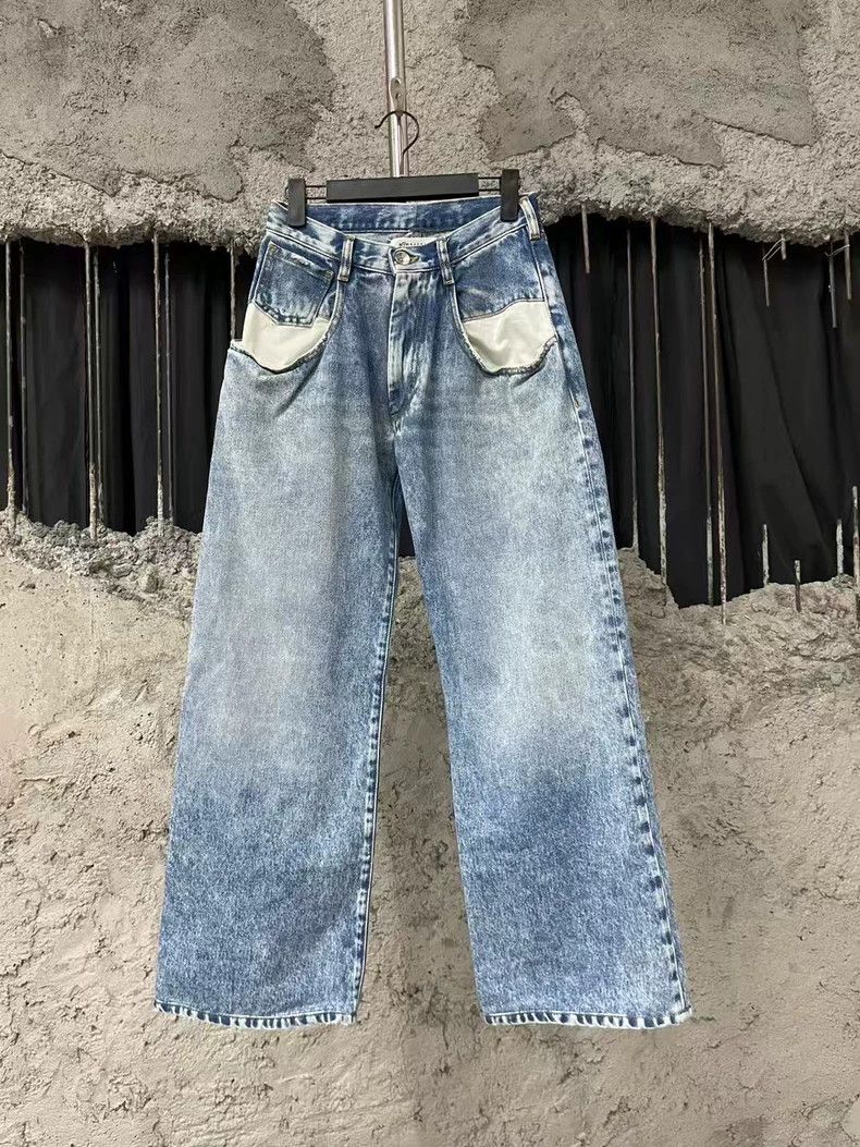 Maison Margiela Maison Margiela Deconstructed Patchwork Jeans Size US 36 / EU 52 - 1 Thumbnail