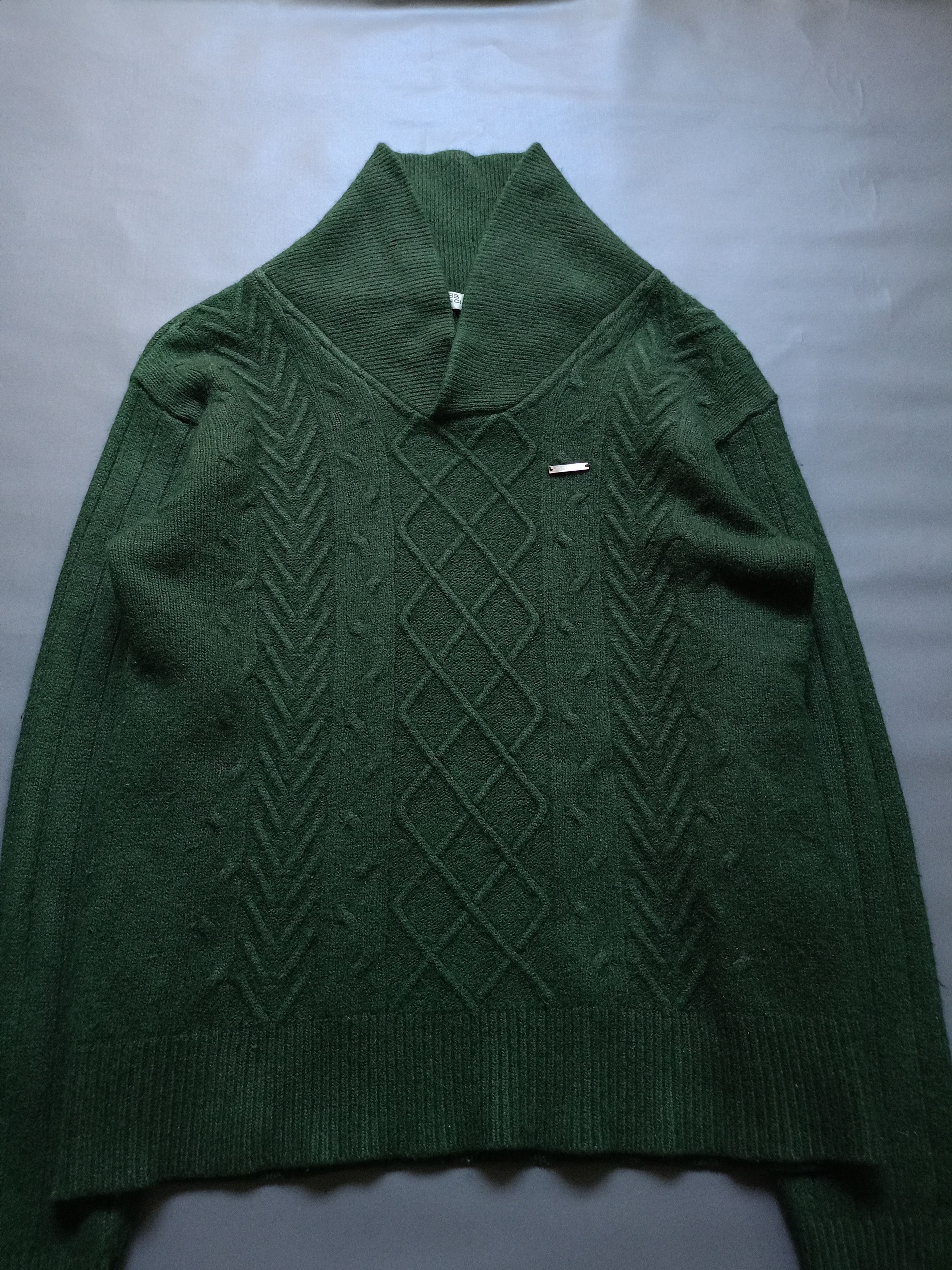 Balenciaga Vintage Balenciaga Cable knit sweater Size M / US 6-8 / IT 42-44 - 2 Thumbnail